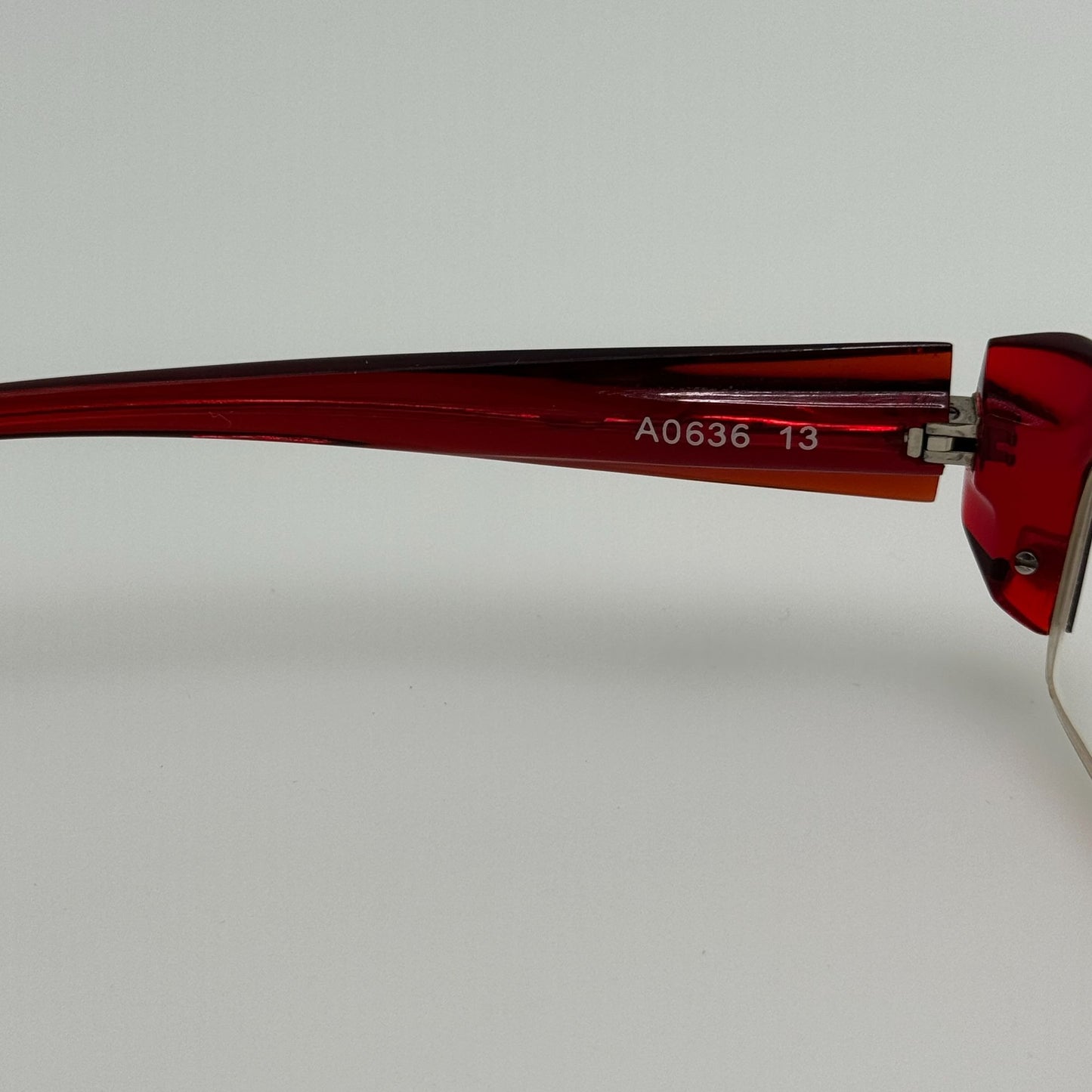 Alain Mikli Eyeglasses Eye Glasses Frames A0636 13 Red 52-16-135