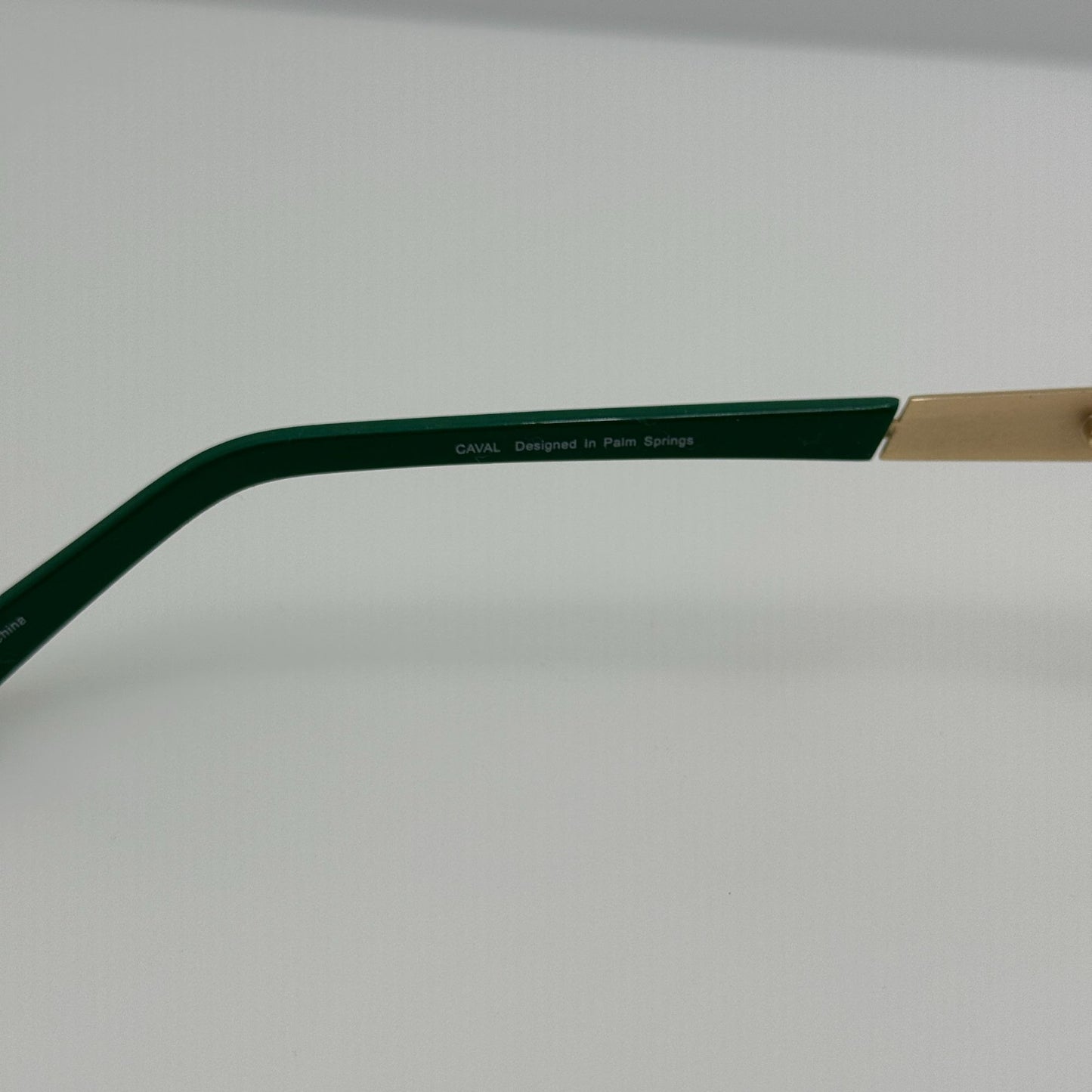 Caval Eyeglasses Eye Glasses Frames CAVW-18-04 Green 53-17-135
