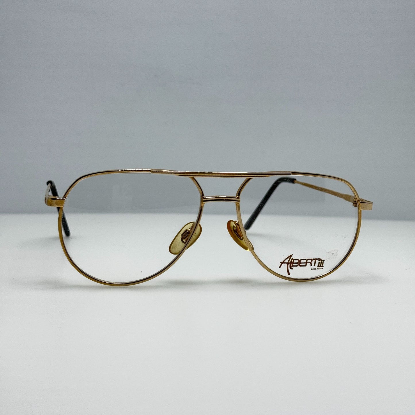Albert VIII 18K TGP Eye Glasses Eyeglasses Frames 54-18