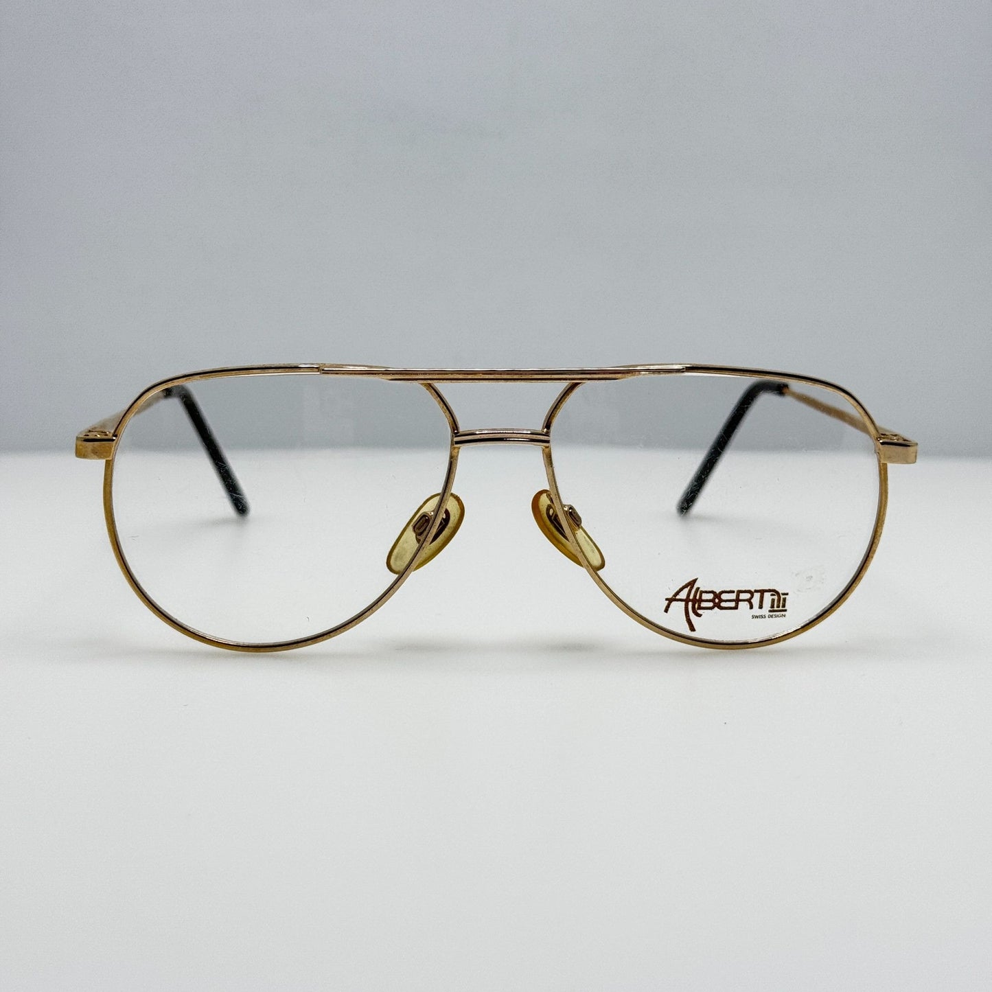 Albert VIII 18K TGP Eye Glasses Eyeglasses Frames 54-18