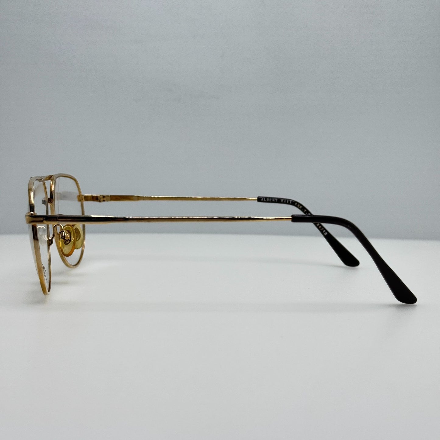 Albert VIII 18K TGP Eye Glasses Eyeglasses Frames 54-18