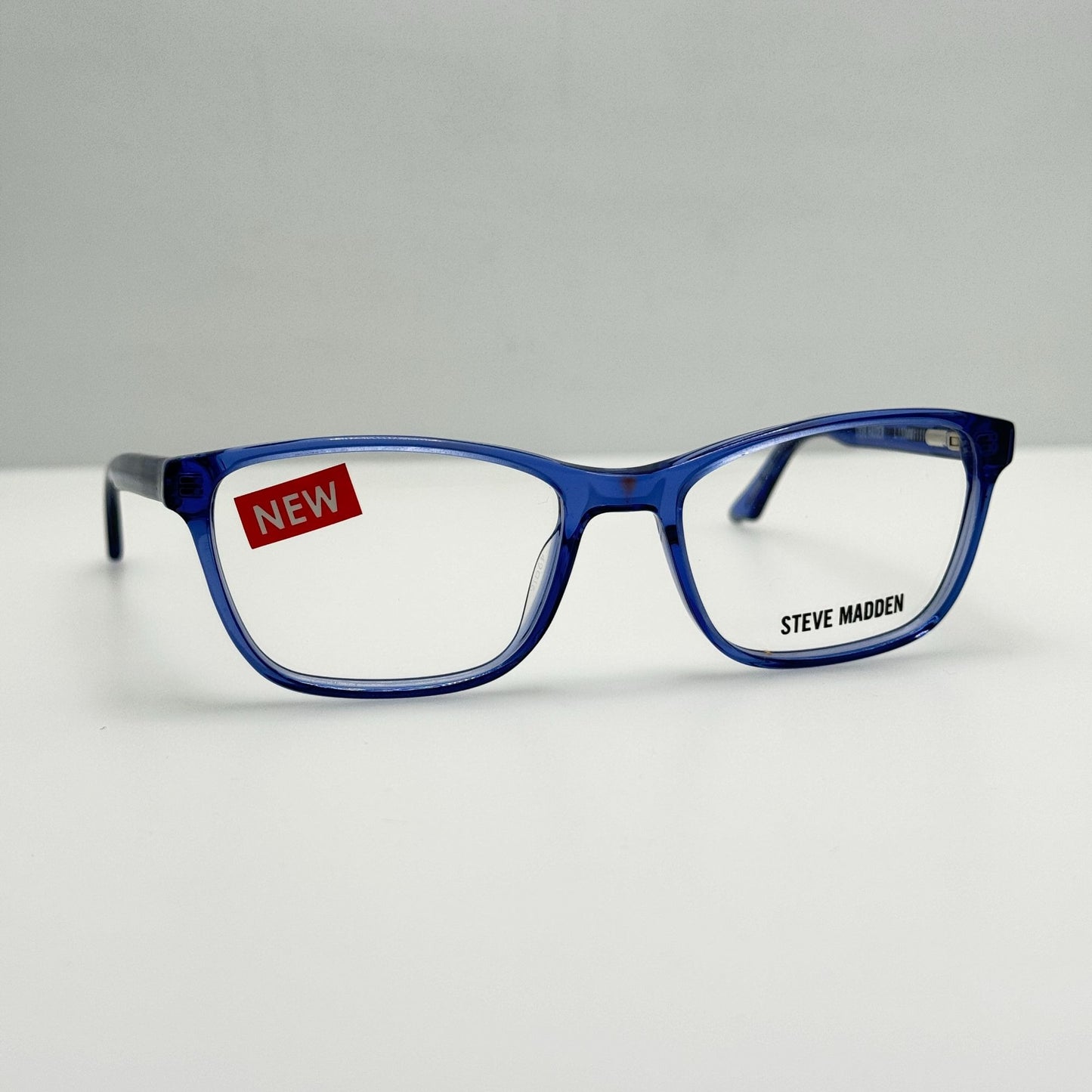 Steve Madden Eyeglasses Eye Glasses Frames Jessiee Blue Crystal 49-16-130