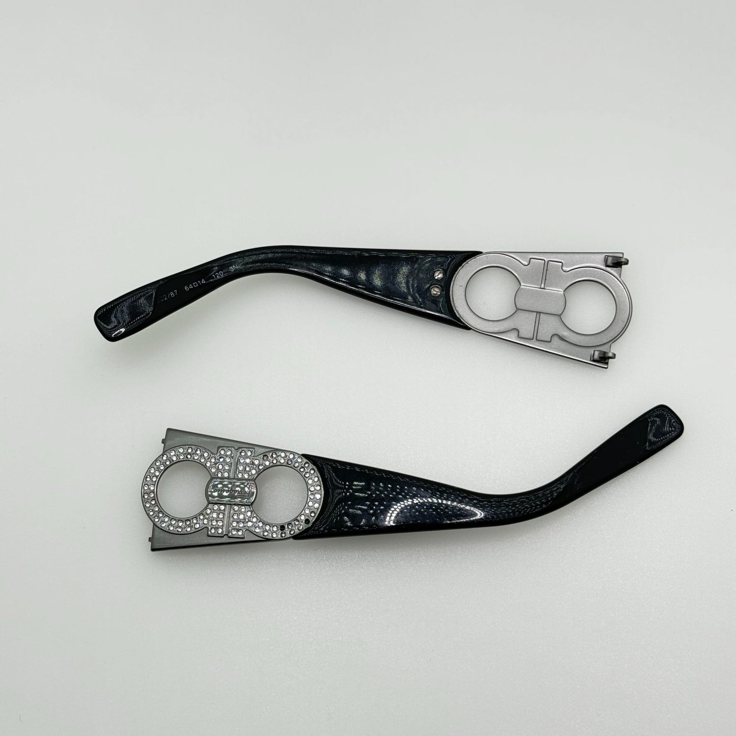 Salvatore Ferragamo 1155-B 64-14-120 Eye Glasses Temple Arms Only PARTS