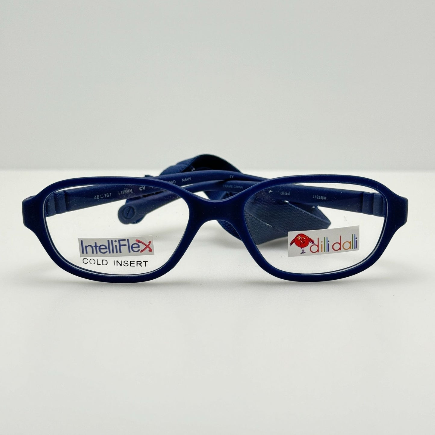 Dilli Dalli Eyeglasses Eye Glasses Frames Rocky Road Navy 48-16-125 Intelliflex