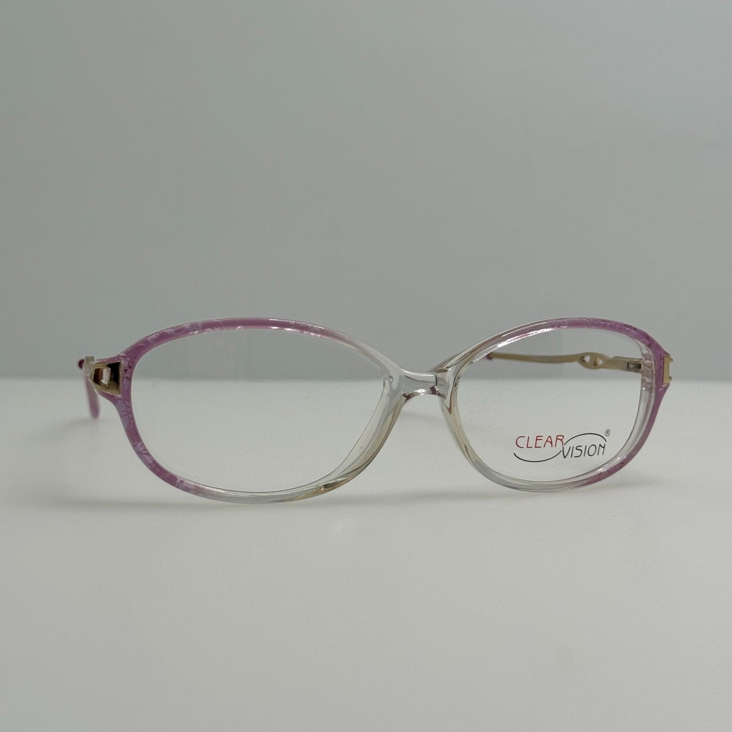 Clear Vision Eyeglasses Eye Glasses Frames Bronwyn Lilac 53-14-135