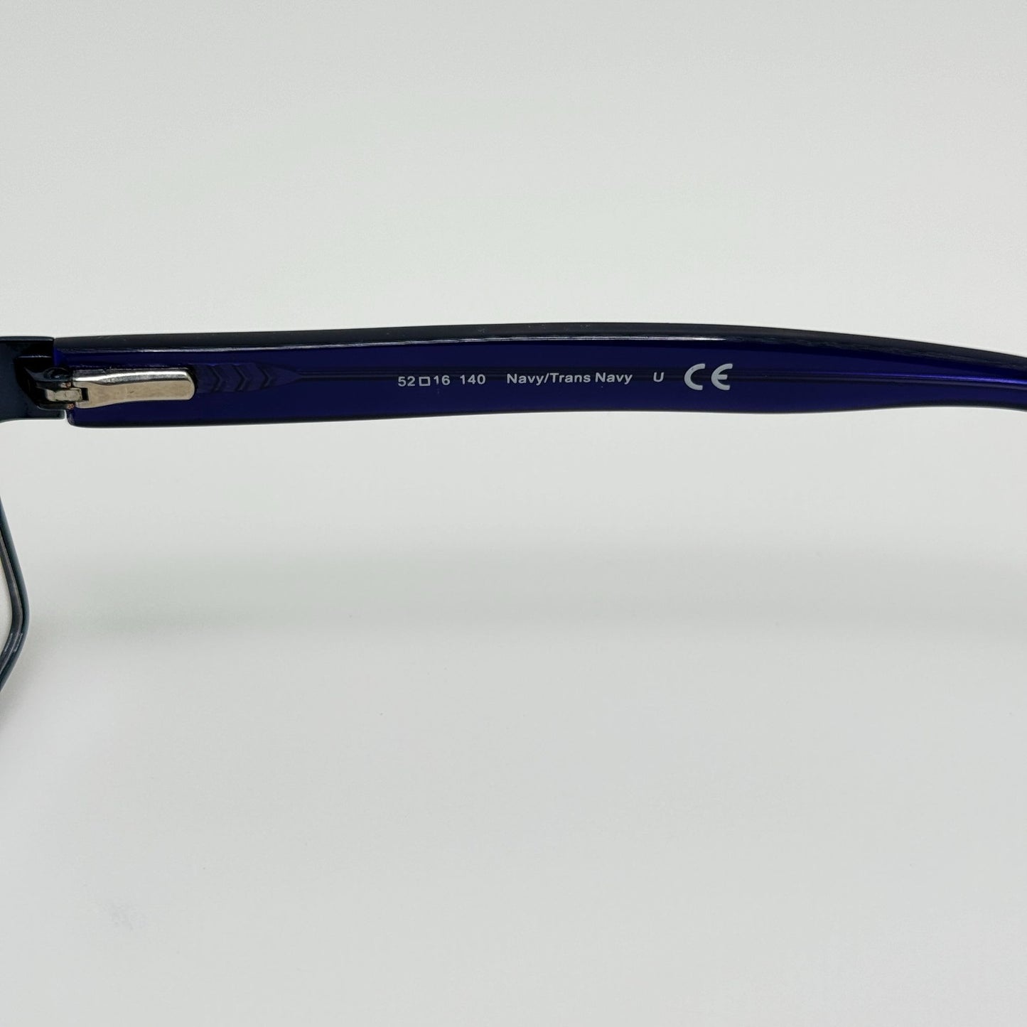 Mossimo Eyeglasses Eye Glasses Frames MS 1110 52-16-140 Navy Trans Navy