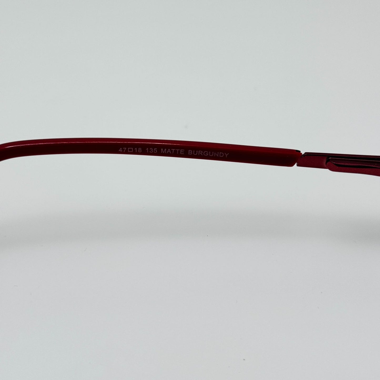 Modern Modz Eye Glasses Eyeglasses Frames Columbus Matte Burgundy 47-18-135