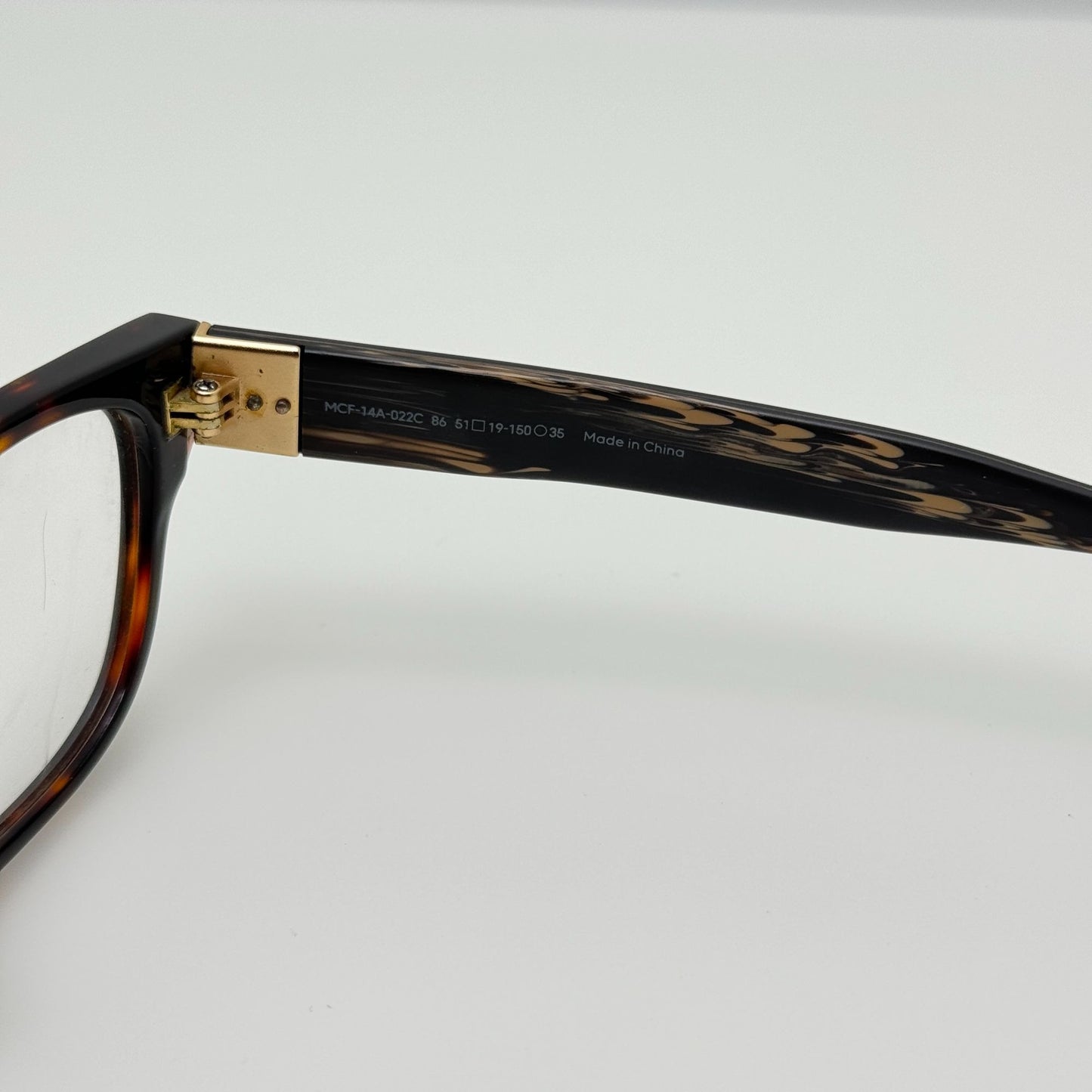 Jins Eyeglasses Eye Glasses Frames MCF-14A-022C 86 51-19-150 35