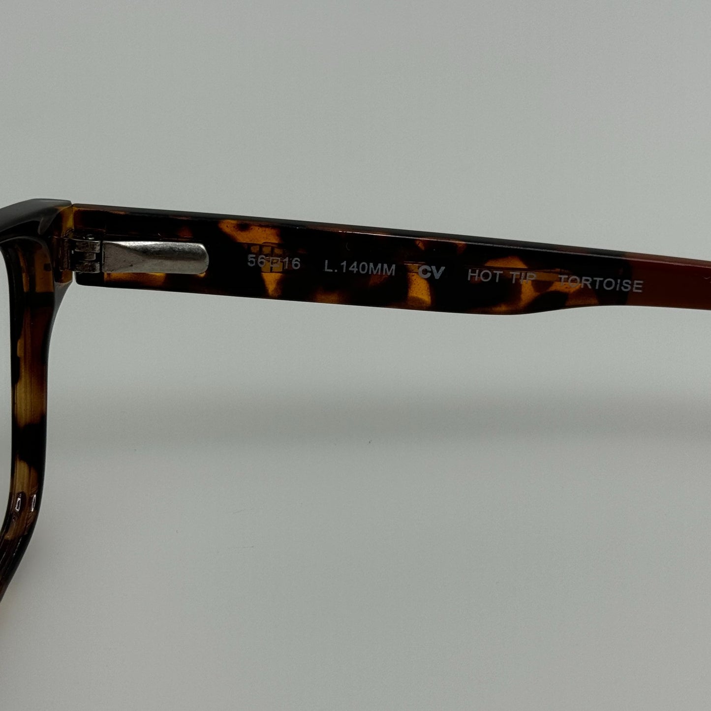 Blutech Eye Glasses Eyeglasses Frames Hot Tip Tortoise 56-16-140