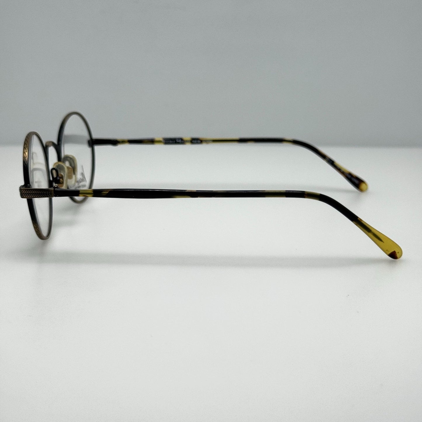 Nicole Miller Eyeglasses Eye Glasses Frames NM 1434 Antique Gold 0236 47-21-140
