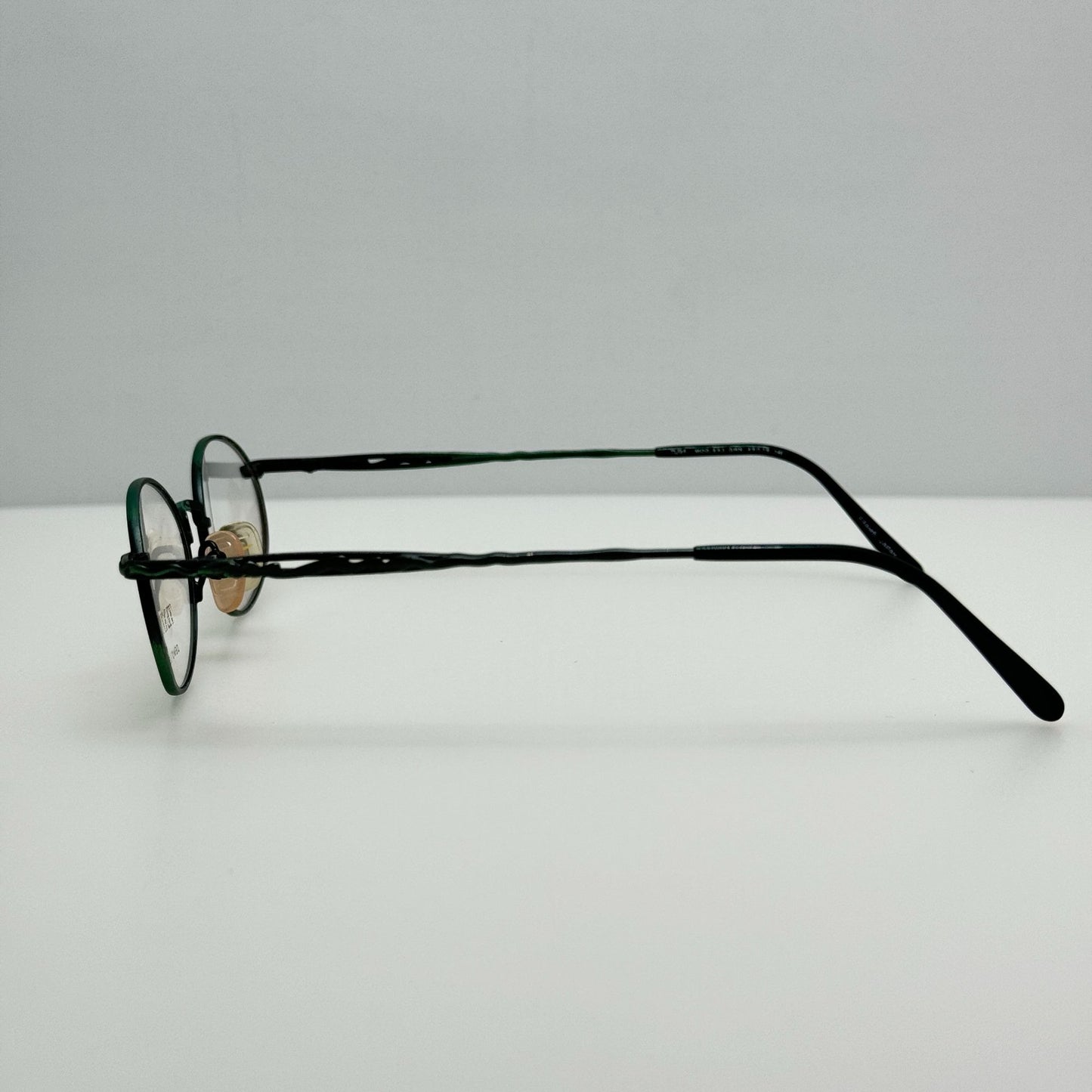 Tura Eyeglasses Eye Glasses Frames 893 GRN Textures Japan 49-19-140