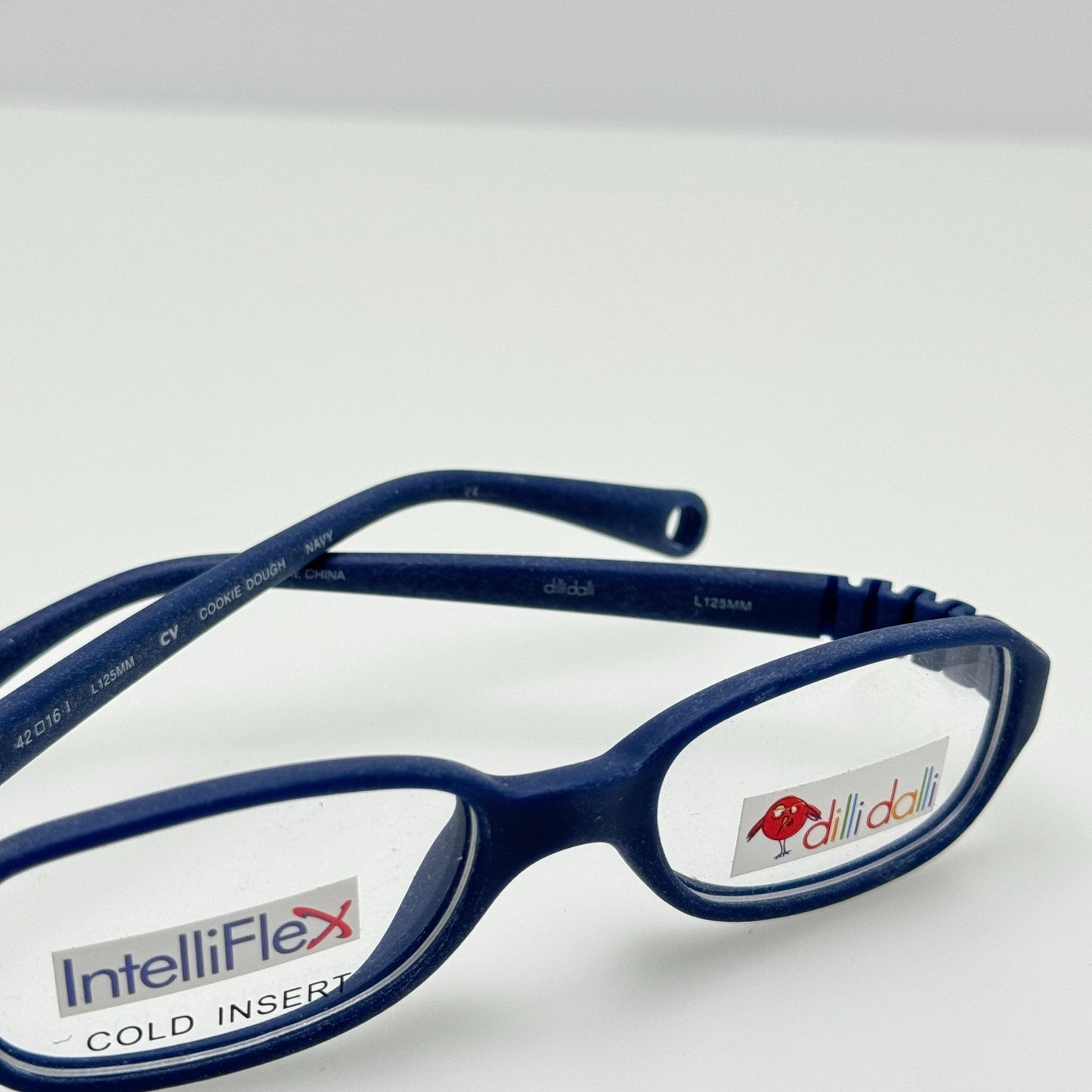 Dilli Dalli Eyeglasses Eye Glasses Frames Cookie Dough Navy 42-16-125