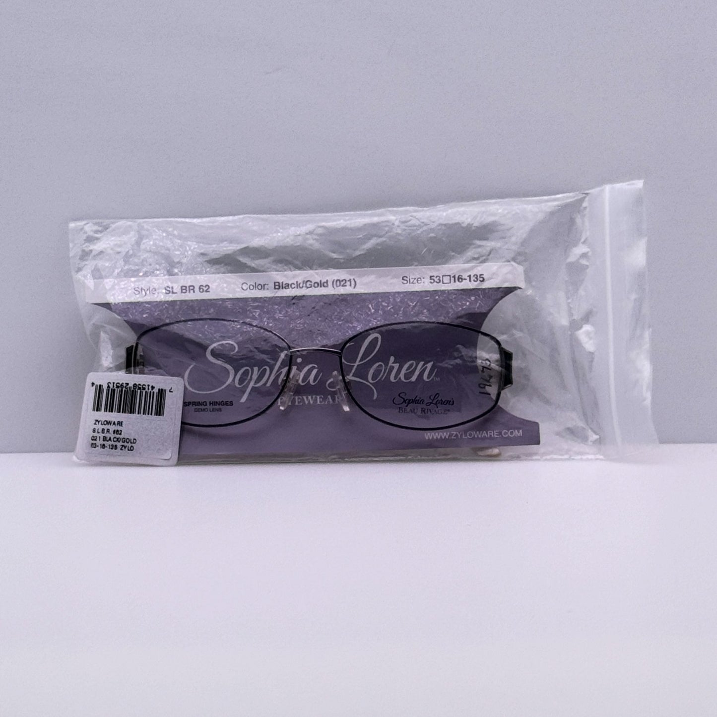 Sophia Loren Eyeglasses Eye Glasses Frames BR62 021 53-16-135