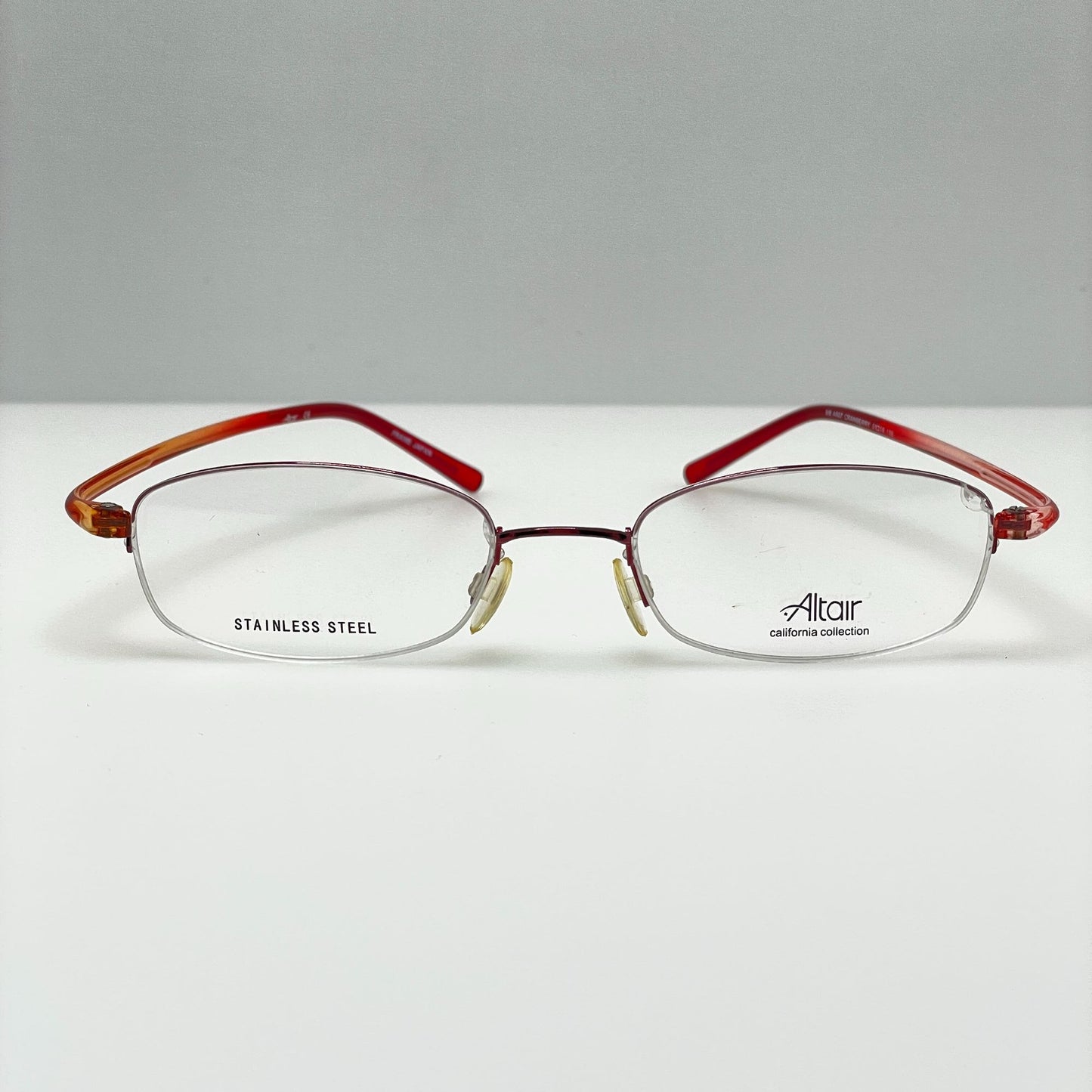 Altair Eyeglasses Eye Glasses Frames a507 Cranberry 51-18-135 Japan