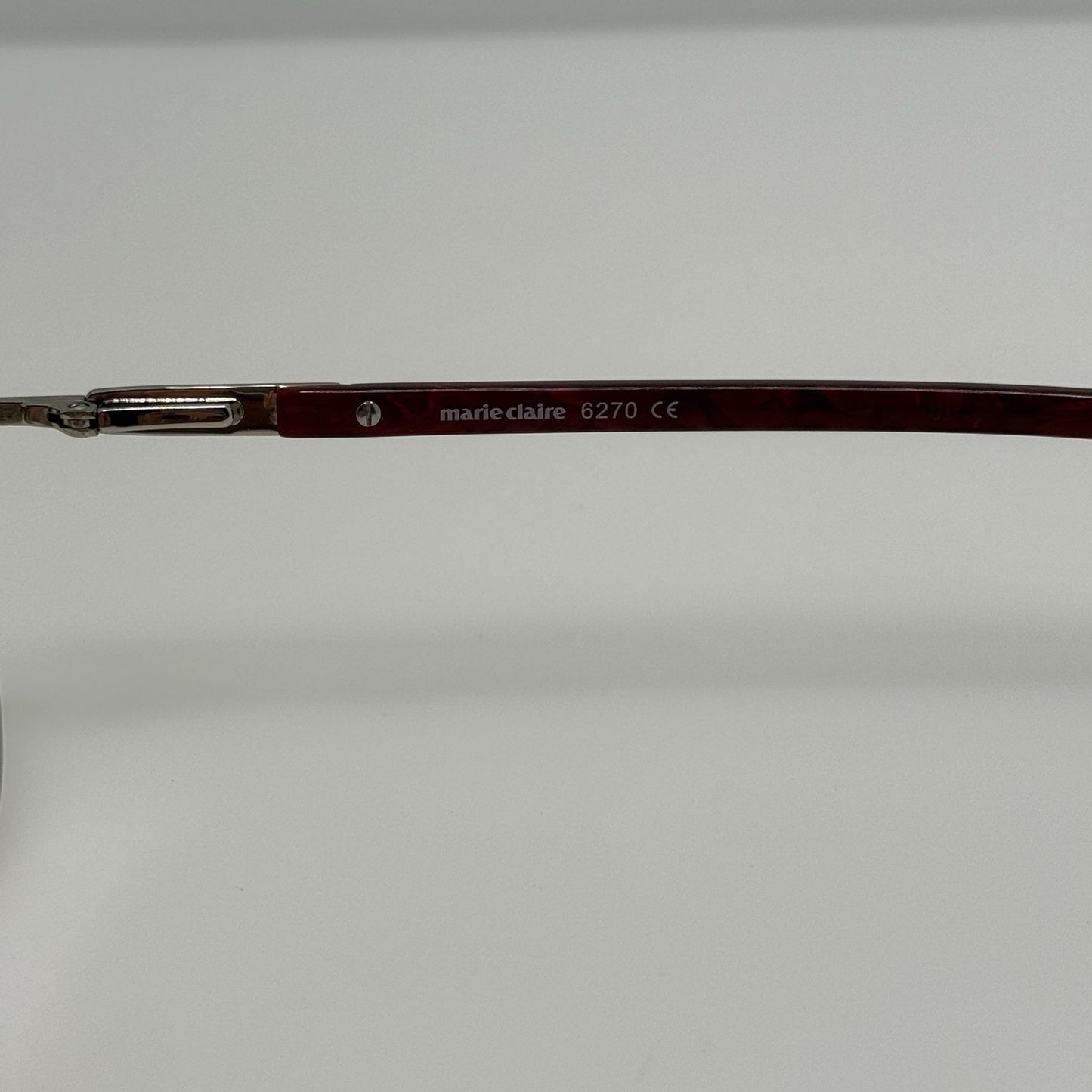 Marie Claire Eyeglasses Eye Glasses Frames 6270 Purple Silver 53-17-140