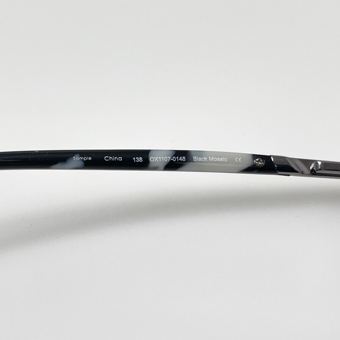 Oakley Eyeglasses Eye Glasses Frames OX1107-0148 Mislead 48-16-138 Black Mosaic