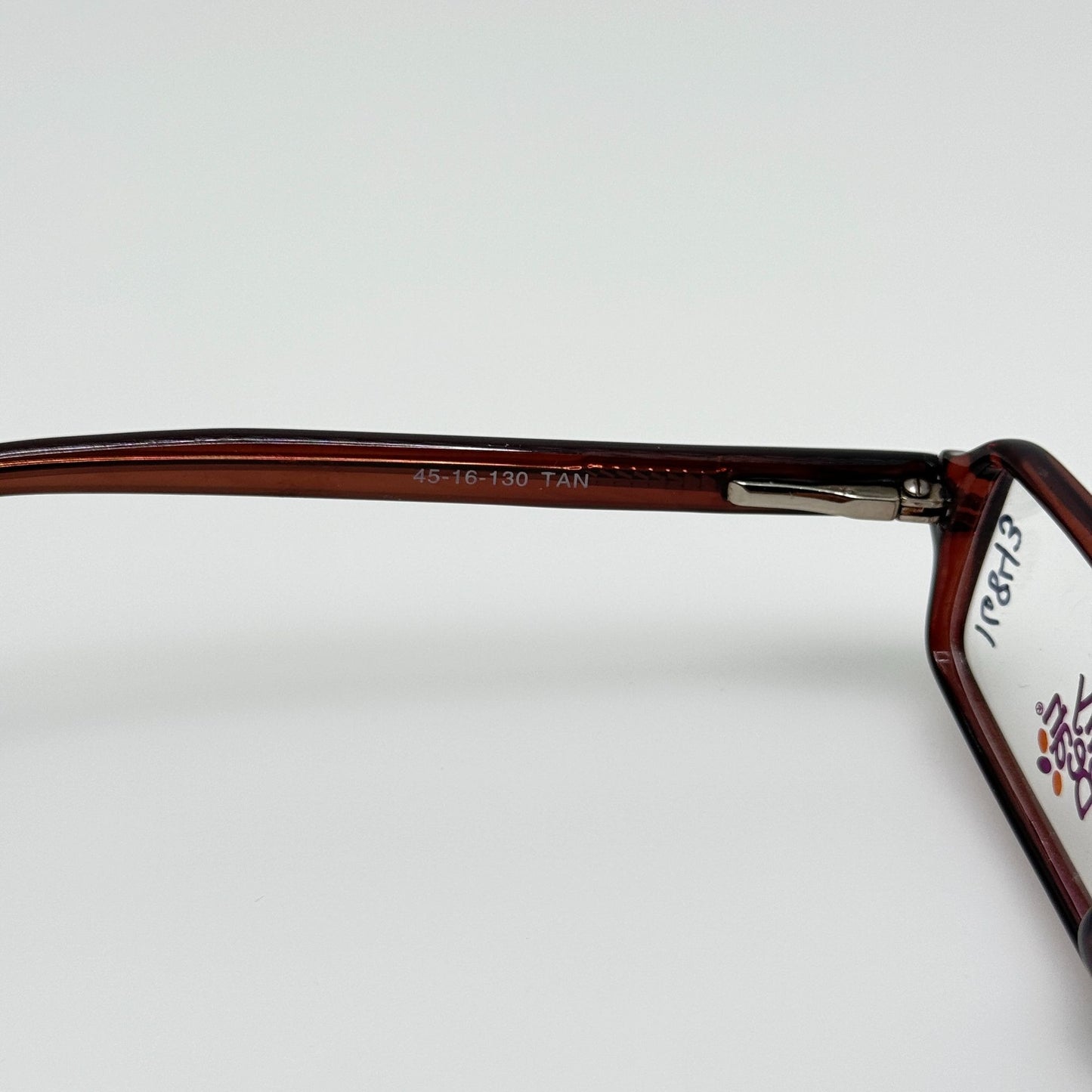 Jelly Bean Eyeglasses Eye Glasses Frames JB133 Tan 45-16-130 Kids Youth