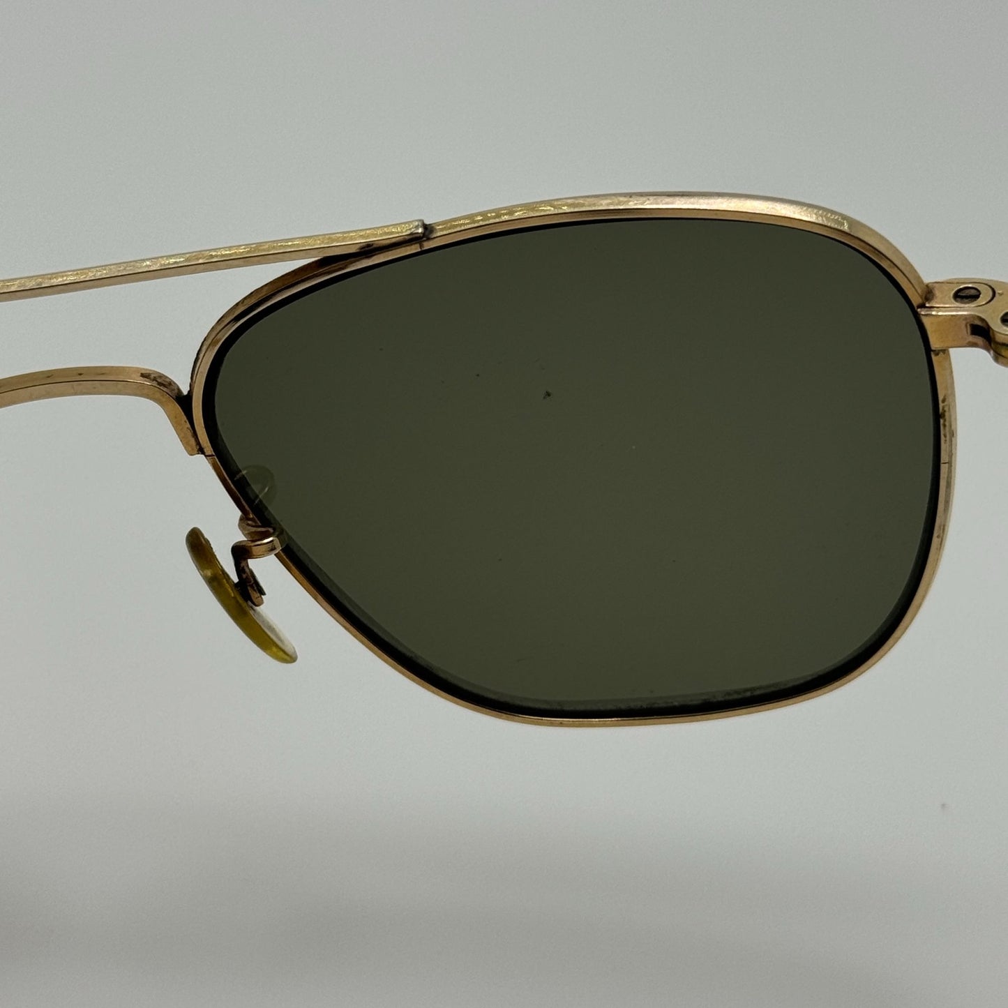 American Optical Sunglasses AO Pilot 1/10 - 12k GF 5 1/2 B