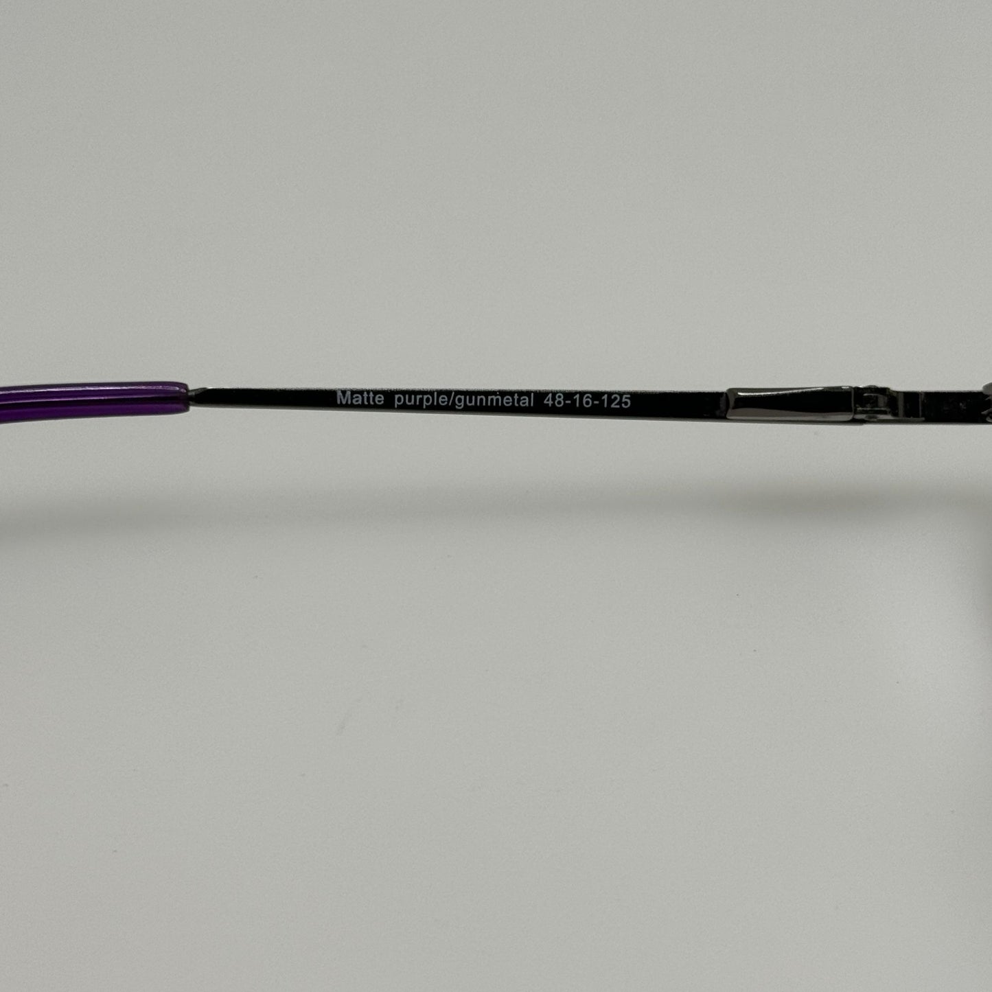 Modz Eyeglasses Eye Glasses Frames Quirky Purple Gunmetal Kids 48-16-125