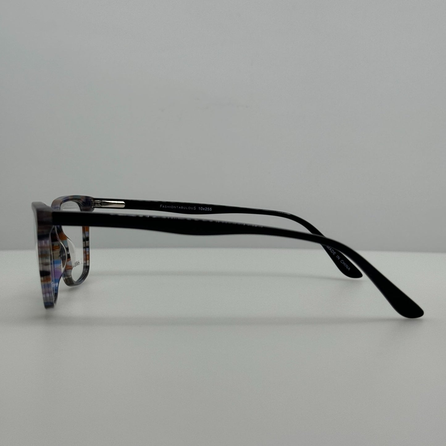 Fashiontabulous Eyeglasses Eye Glasses Frames 10x255 Blue Haze 50-18-140