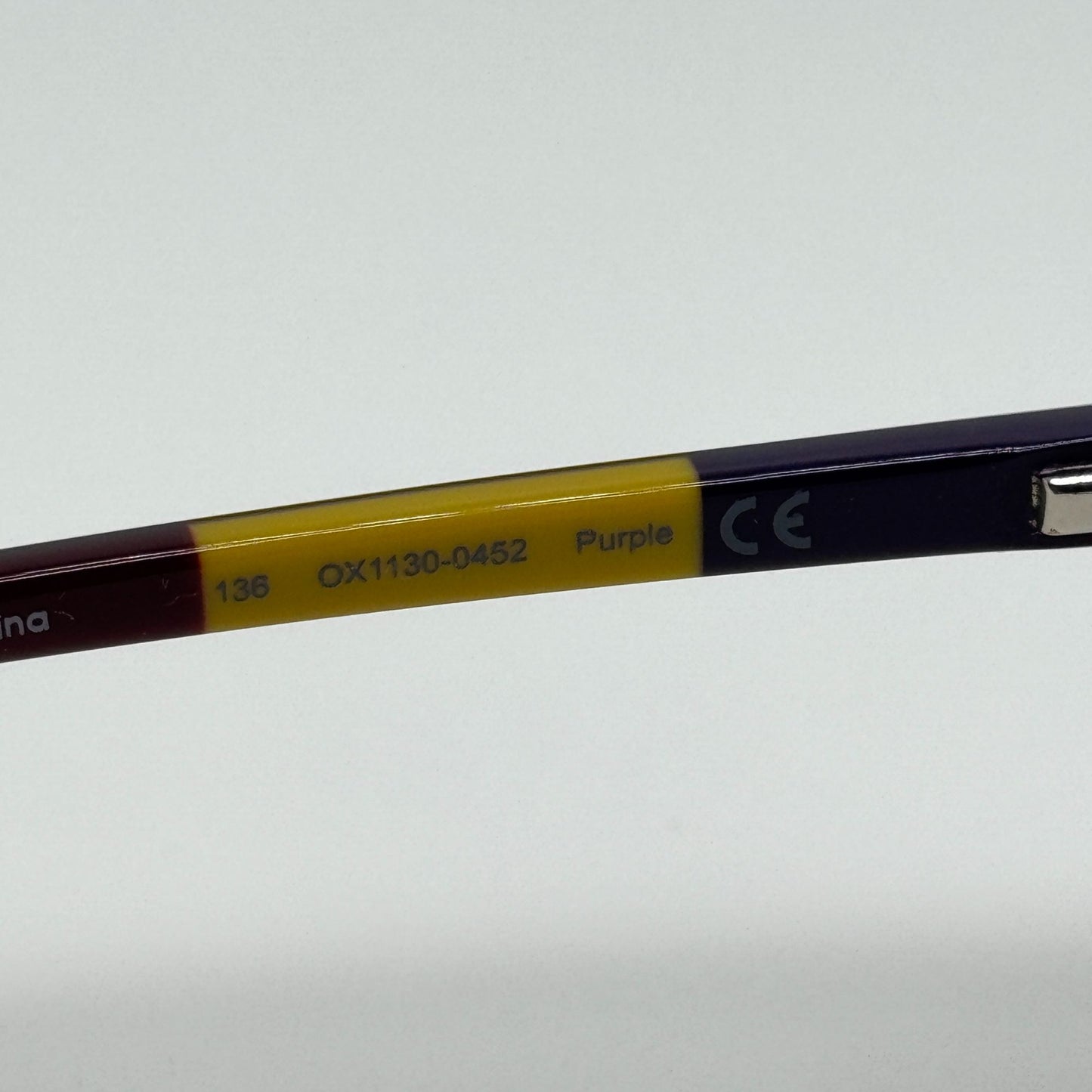 Oakley OX1130-0452 Intention Purple Eyeglasses Eye Glasses Frames 52-16-136