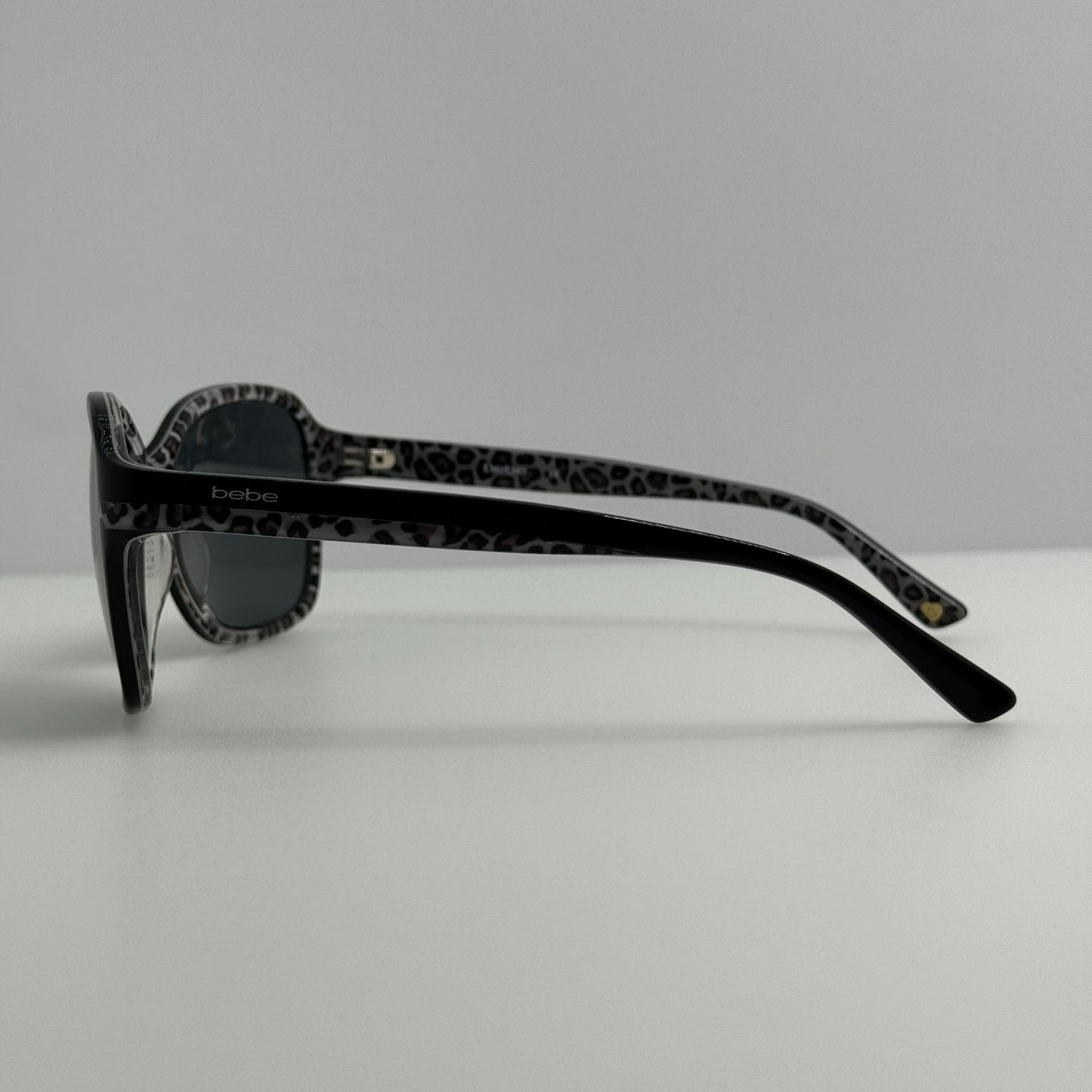 Bebe Eyeglasses Eye Glasses Frames BB7075 Exotic 001 Jet 58-16-130