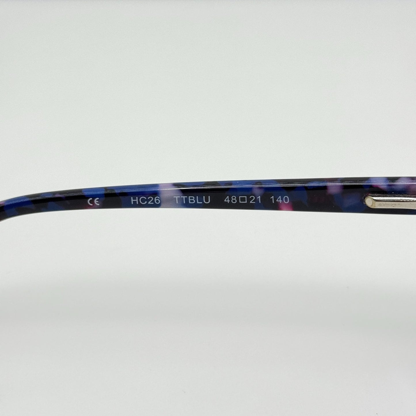 Hard Candy Eyeglasses Eye Glasses Frames HC26 TTBLU 48-21-140