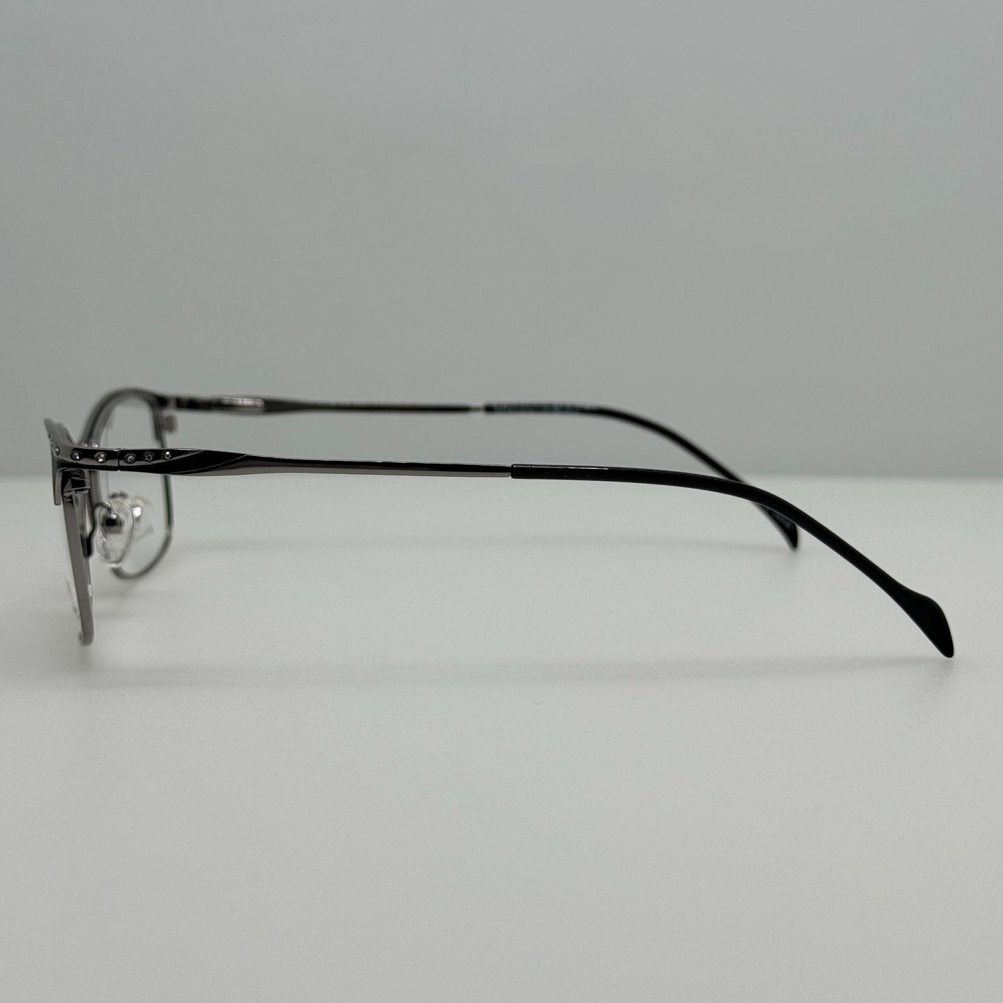 Genevieve Eyeglasses Eye Glasses Frames Disguise Matte Black Gunmetal 51-15-135
