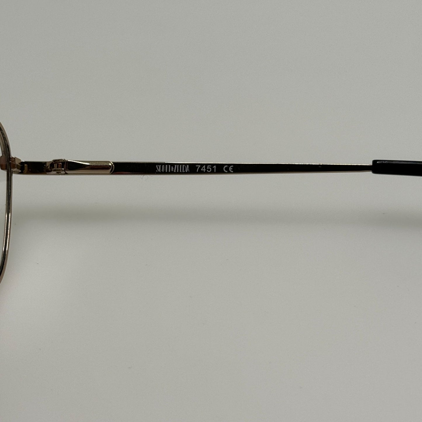 Scott & Zelda Eyeglasses Eye Glasses Frames 7451 Black Gold 55-17-142