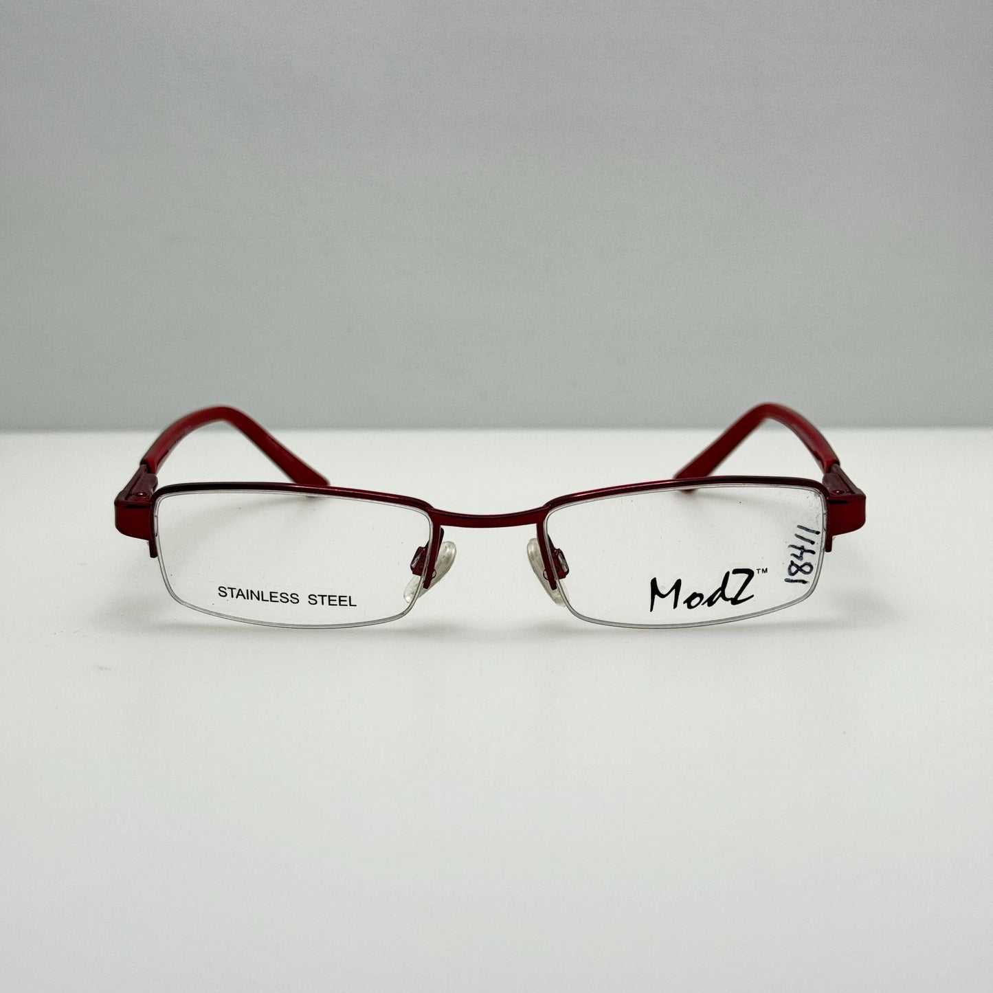 Modern Modz Eye Glasses Eyeglasses Frames Columbus Matte Burgundy 47-18-135