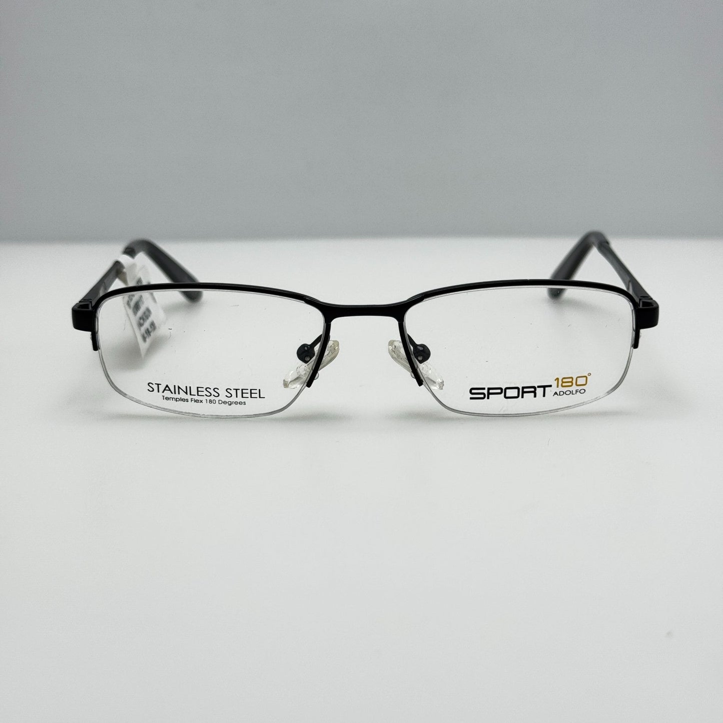 Adolfo Eyeglasses Eye Glasses Frames Allstar Black Gunmetal Youth 48-16-135