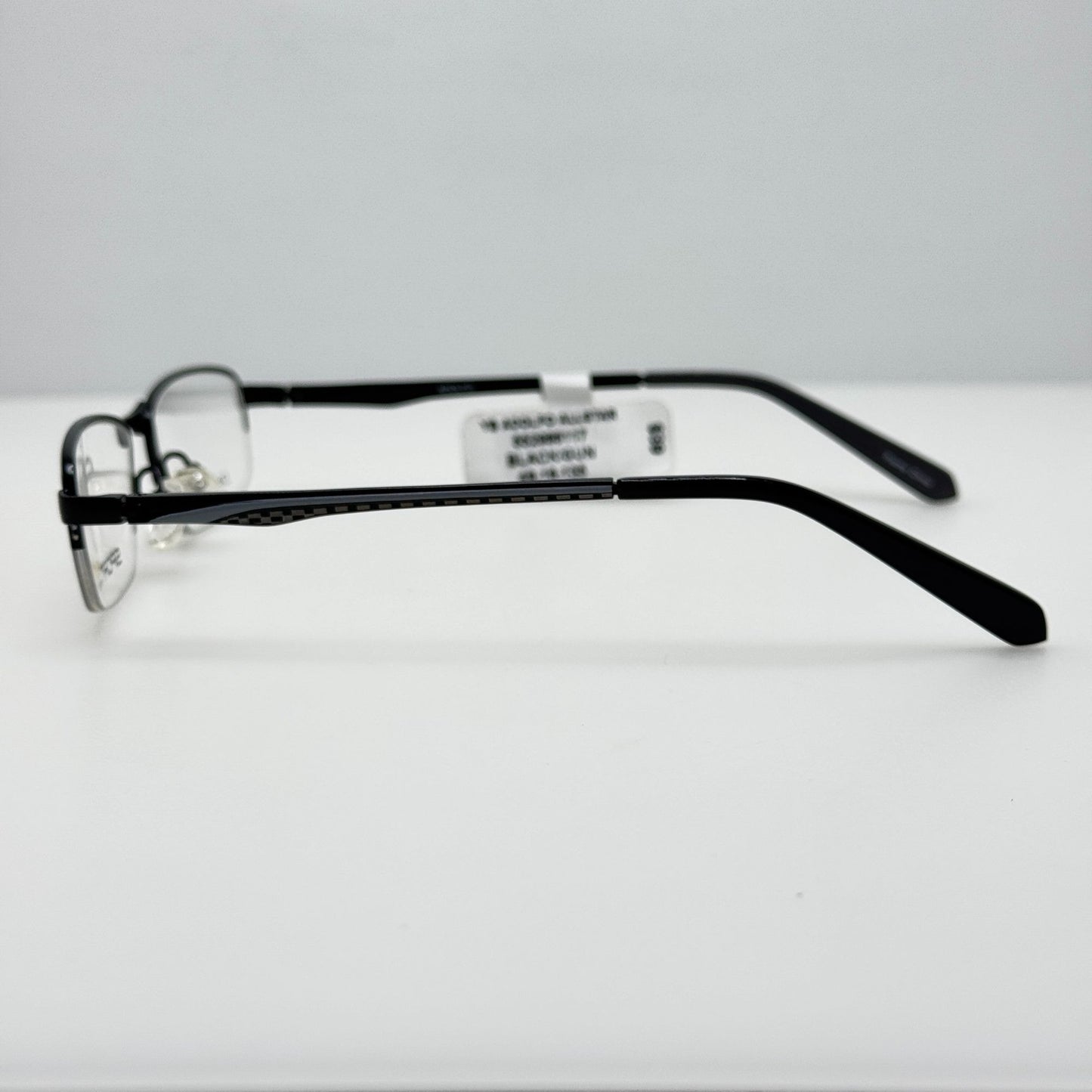 Adolfo Eyeglasses Eye Glasses Frames Allstar Black Gunmetal Youth 48-16-135