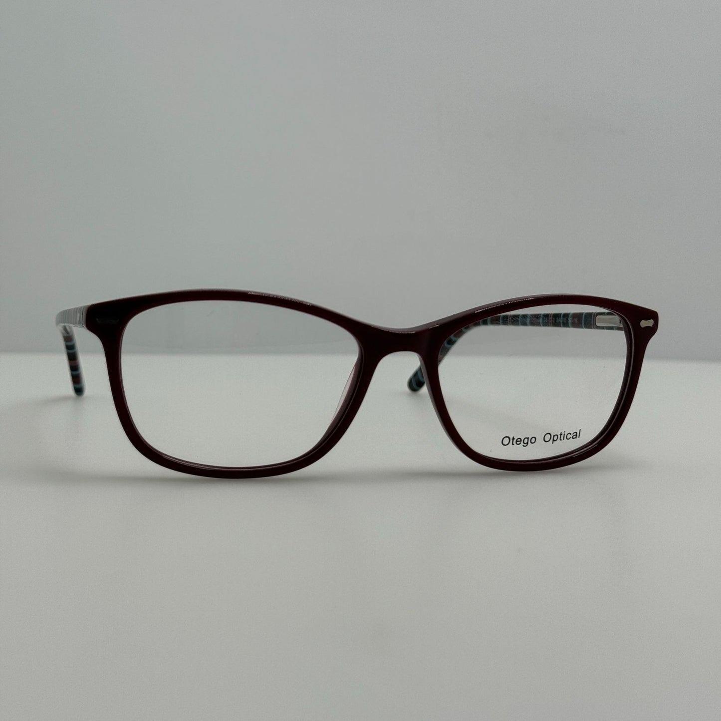 Otego Optical Eyeglasses Eye Glasses Frames Sadie C-2 Cherry 52-16-140