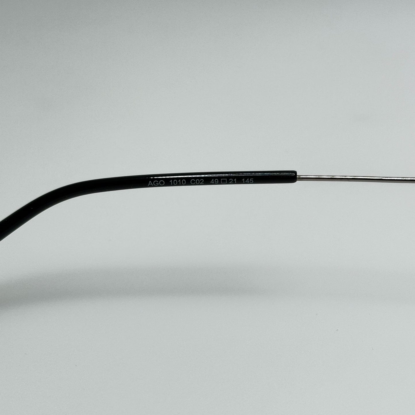 Ago Eyewear Eyeglasses Eye Glasses Frames 1010 C02 49-21-145 A. Agostino