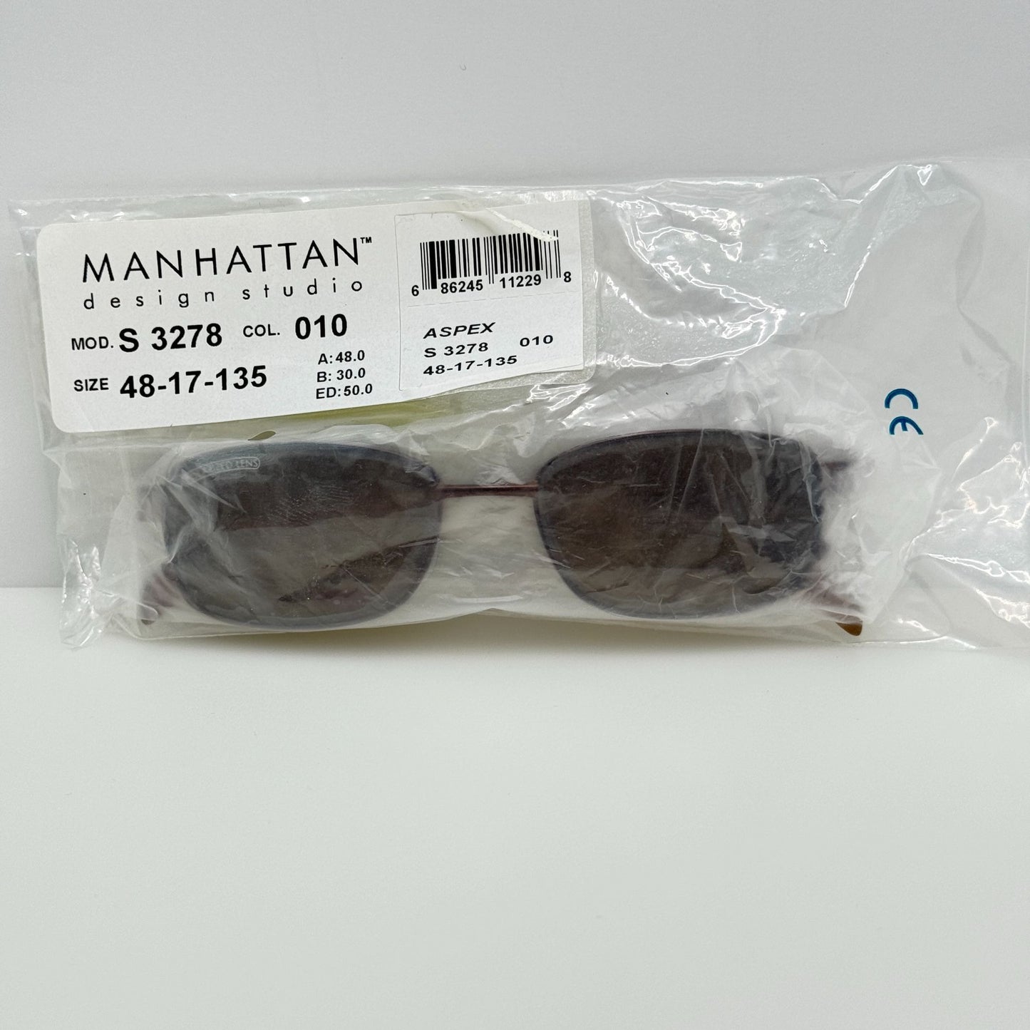 Manhattan Eyeglasses Eye Glasses Frames MDX S3278 010 48-17-135