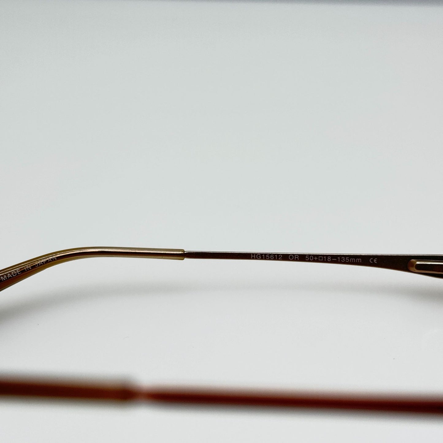 Hugo Boss Eyeglasses Eye Glasses Frames HG15612 OR 50-18-135 Japan