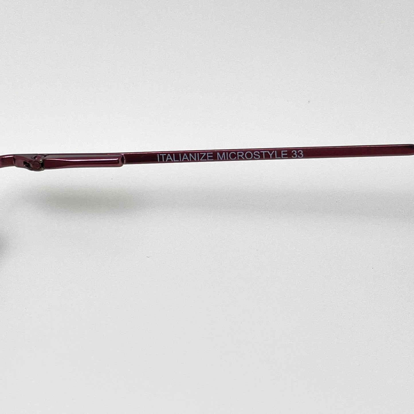 Italianize Eyeglasses Eye Glasses Frames Microstyle 33 Wine 44-21-140