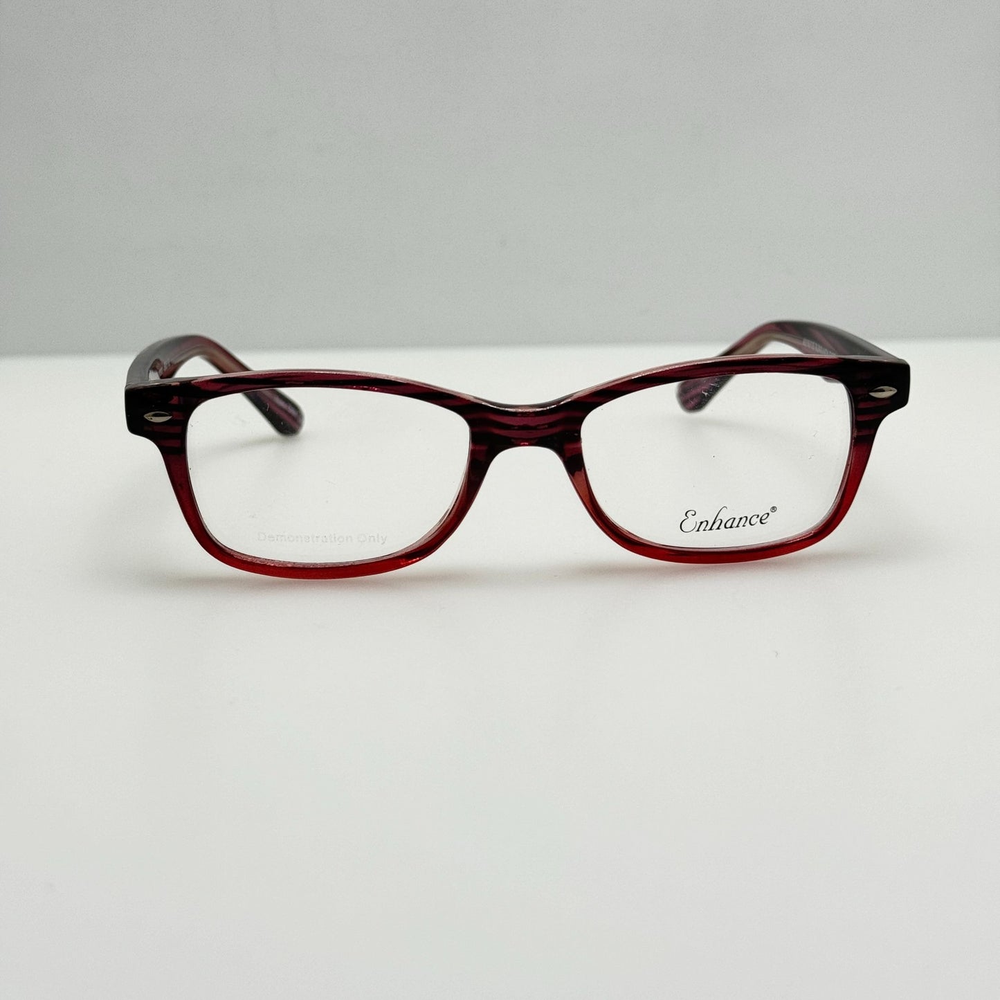Enhance Eyeglasses Eye Glasses Frames 3928 Burgundy 45-16-130