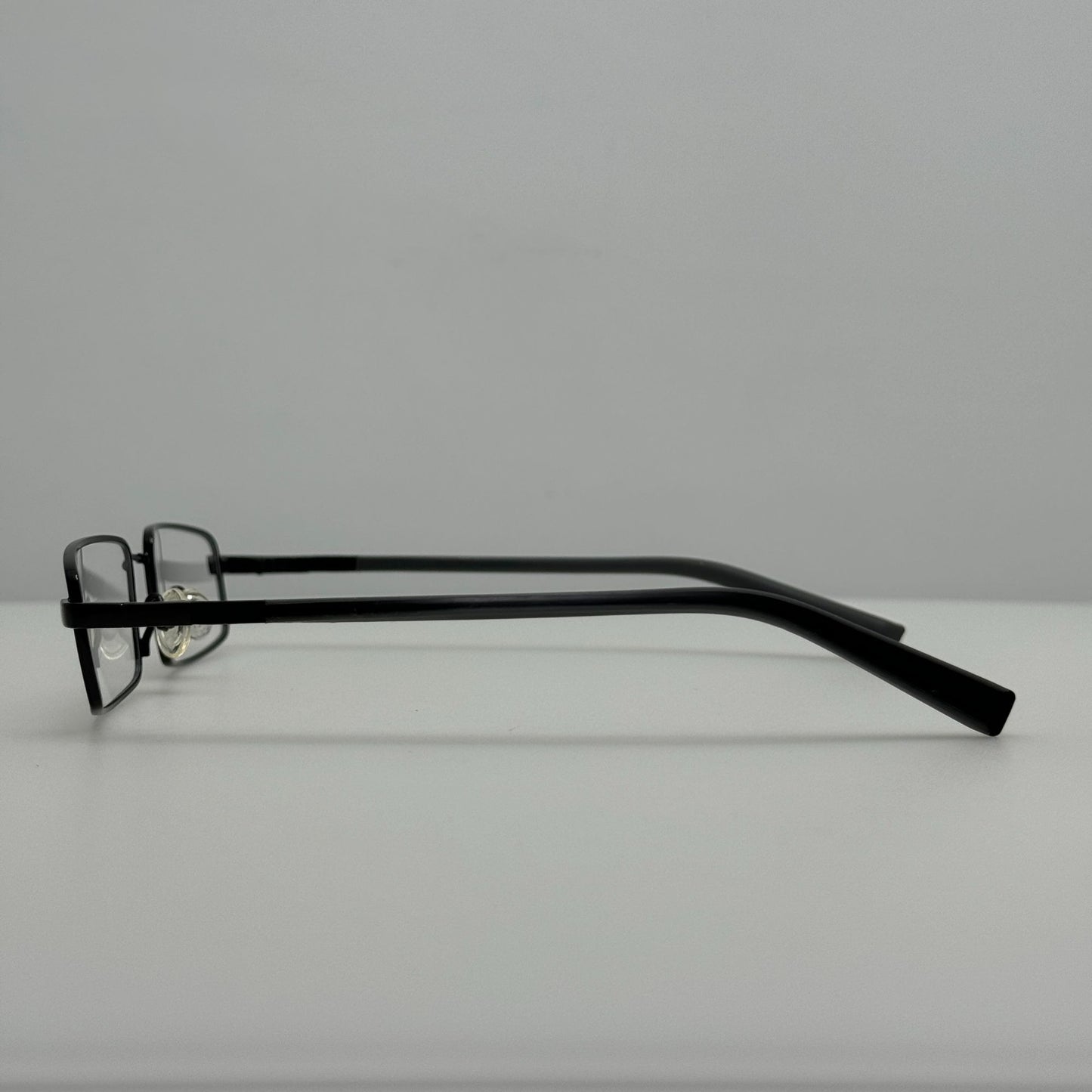 Flexon Eyeglasses Eye Glasses Frames 458 Black Chrome Marchon 51-18-135