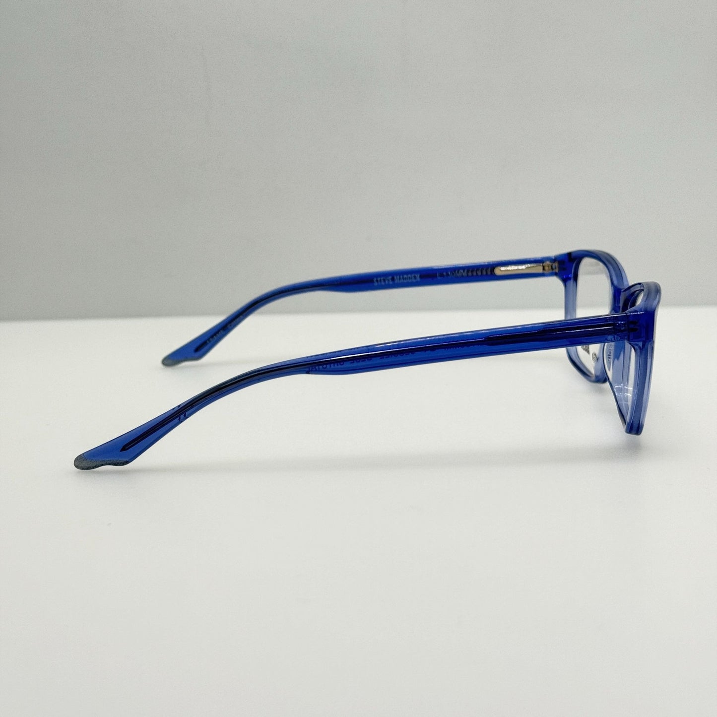 Steve Madden Eyeglasses Eye Glasses Frames Jessiee Blue Crystal 49-16-130