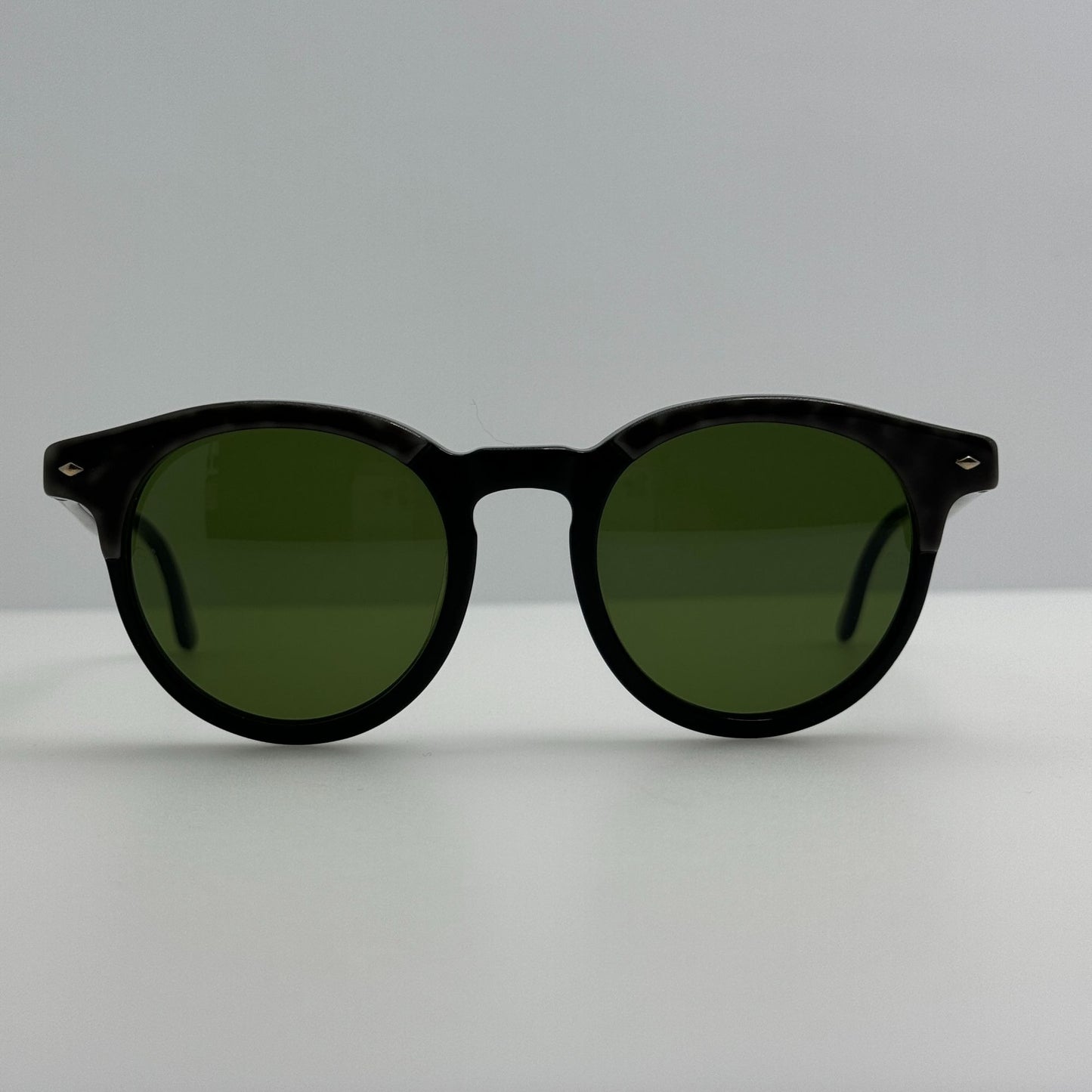 Giorgio Armani Sunglasses 901 Green Marbled Italy Vintage