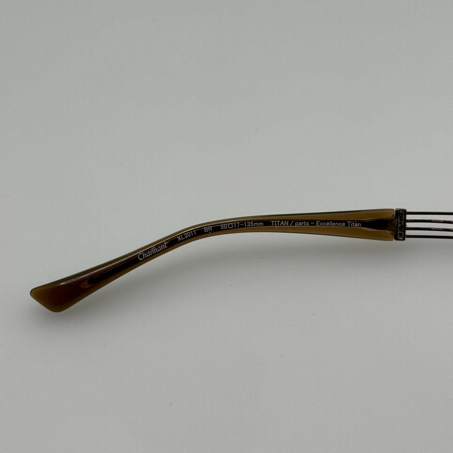 Charmant Eyeglasses Eye Glasses Frames XL2011 BR Japan 50-17-135