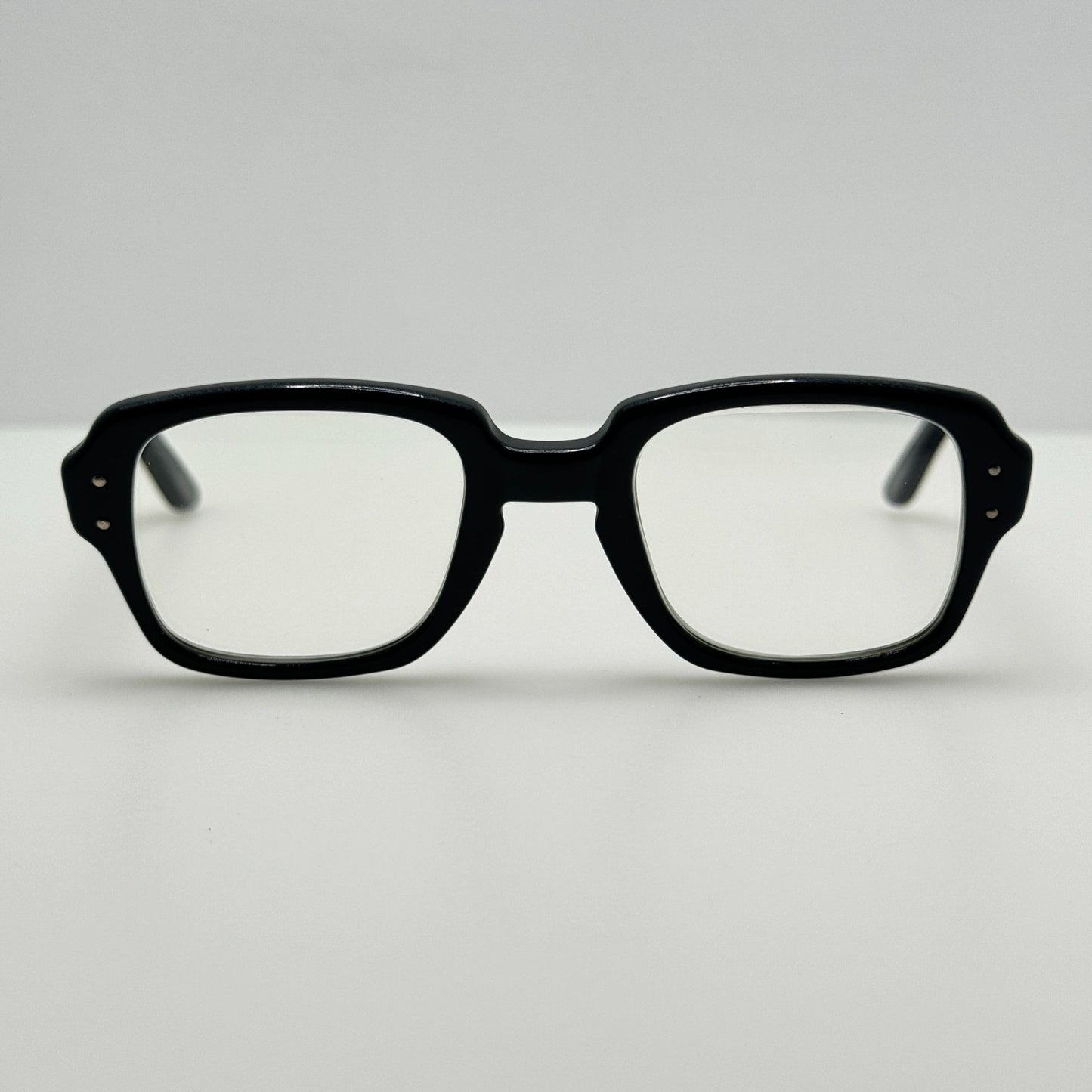 USS Eyeglasses Eye Glasses Frames Black 4 1/2 5 3/4 Black 48-22