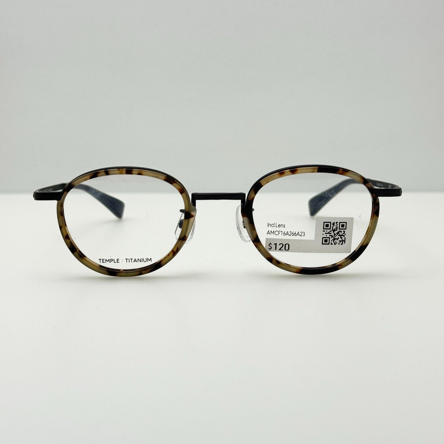 Jins Eyeglasses Eye Glasses Frames MCF-16A-266A 23 46.4-22.6-148 38