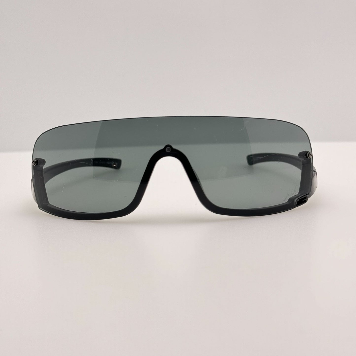 Gucci Sunglasses GG 1441/S L09 120 Vintage Retro Black Italy