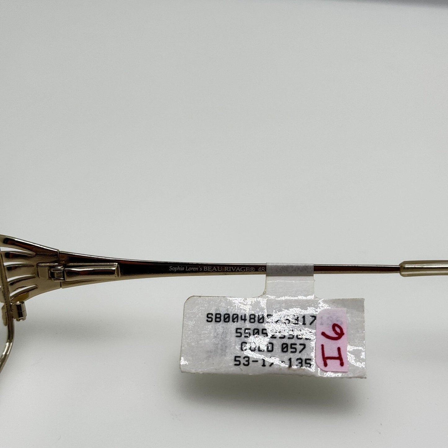 Sophia Loren Eyeglasses Eye Glasses Frames BR48 057 Beau Rivage 53-17-135