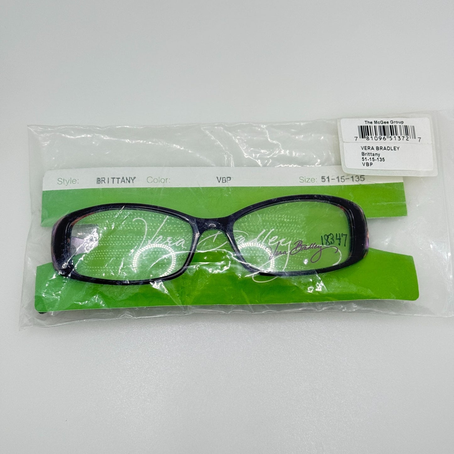 Vera Bradley Eyeglasses Eye Glasses Frames Brittany Very Berry Paisley 51-15-135