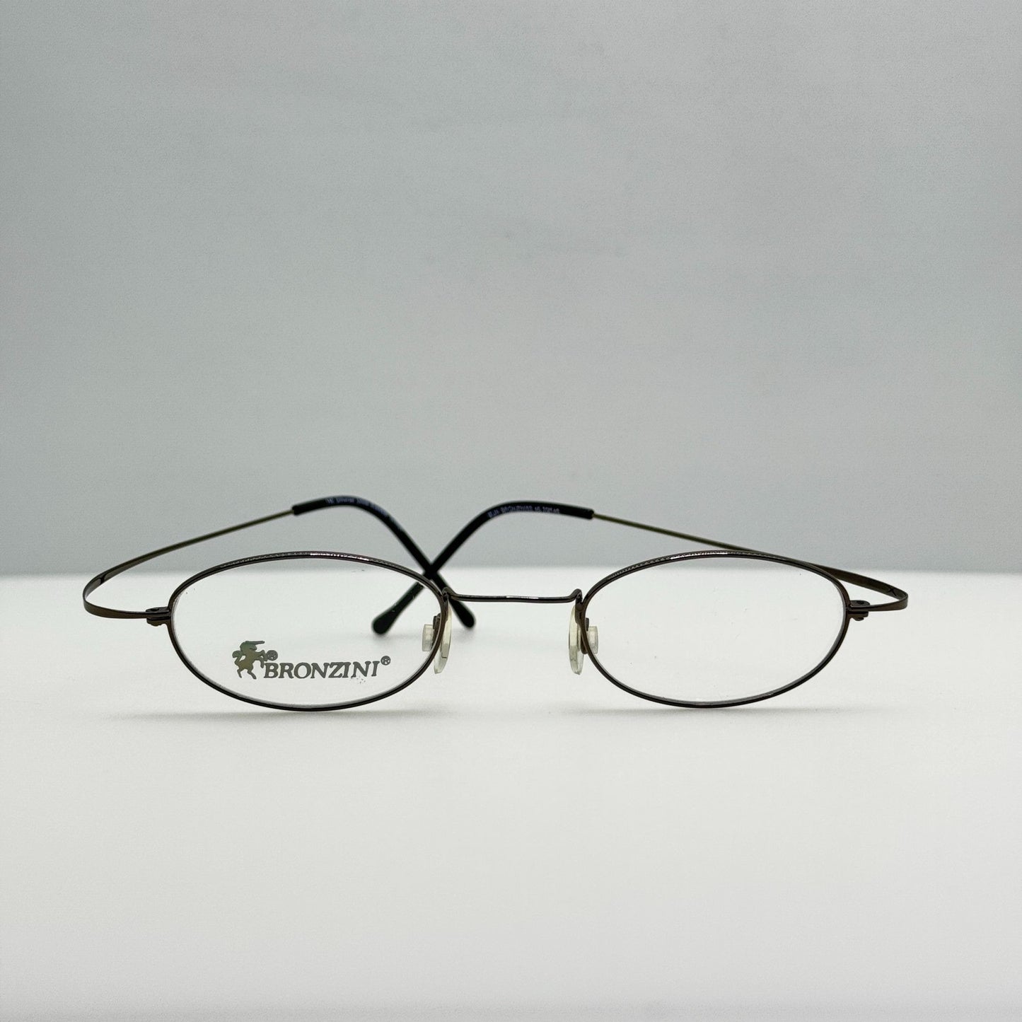 Bronzini Eyeglasses Eye Glasses Frames 53 Gunmetal 46-20-140