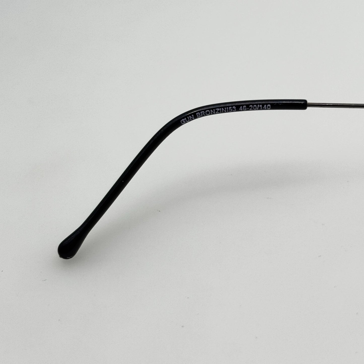 Bronzini Eyeglasses Eye Glasses Frames 53 Gunmetal 46-20-140