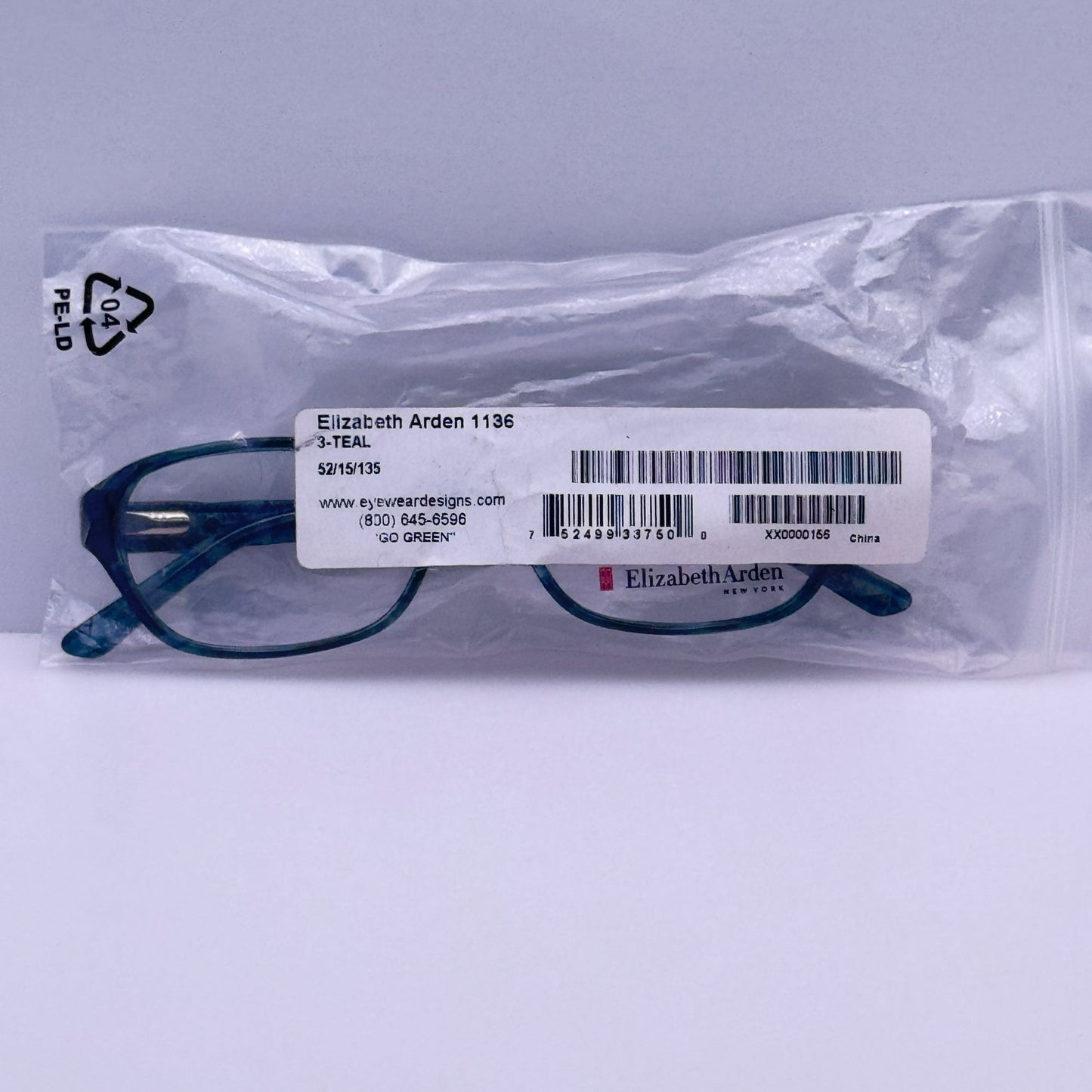 Elizabeth Arden Eyeglasses Eye Glasses Frames EA 1136-3 52-15-135